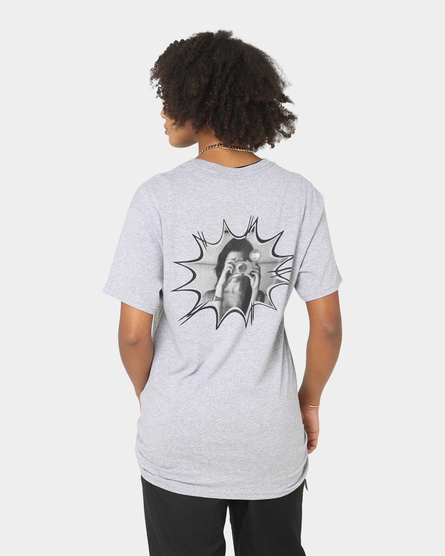 HUF X Playboy Photo Dept T-Shirt Grey Heather Style001