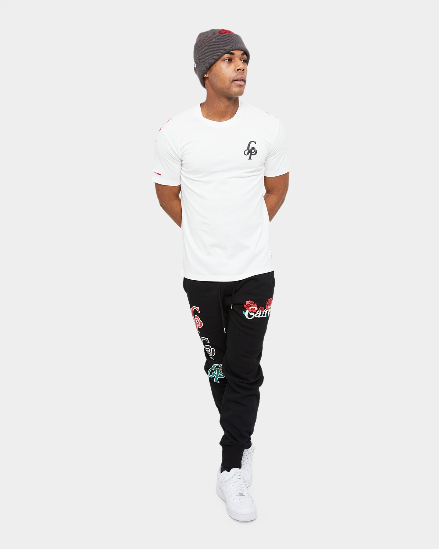 Carre Volle Rose Vintage T-Shirt Off White