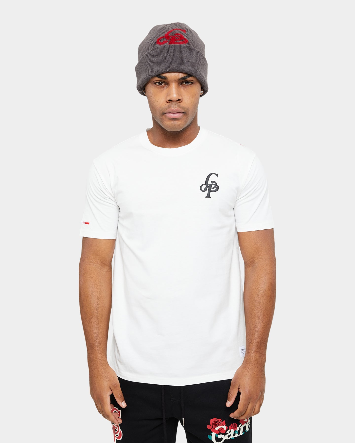 Carre Volle Rose Vintage T-Shirt Off White