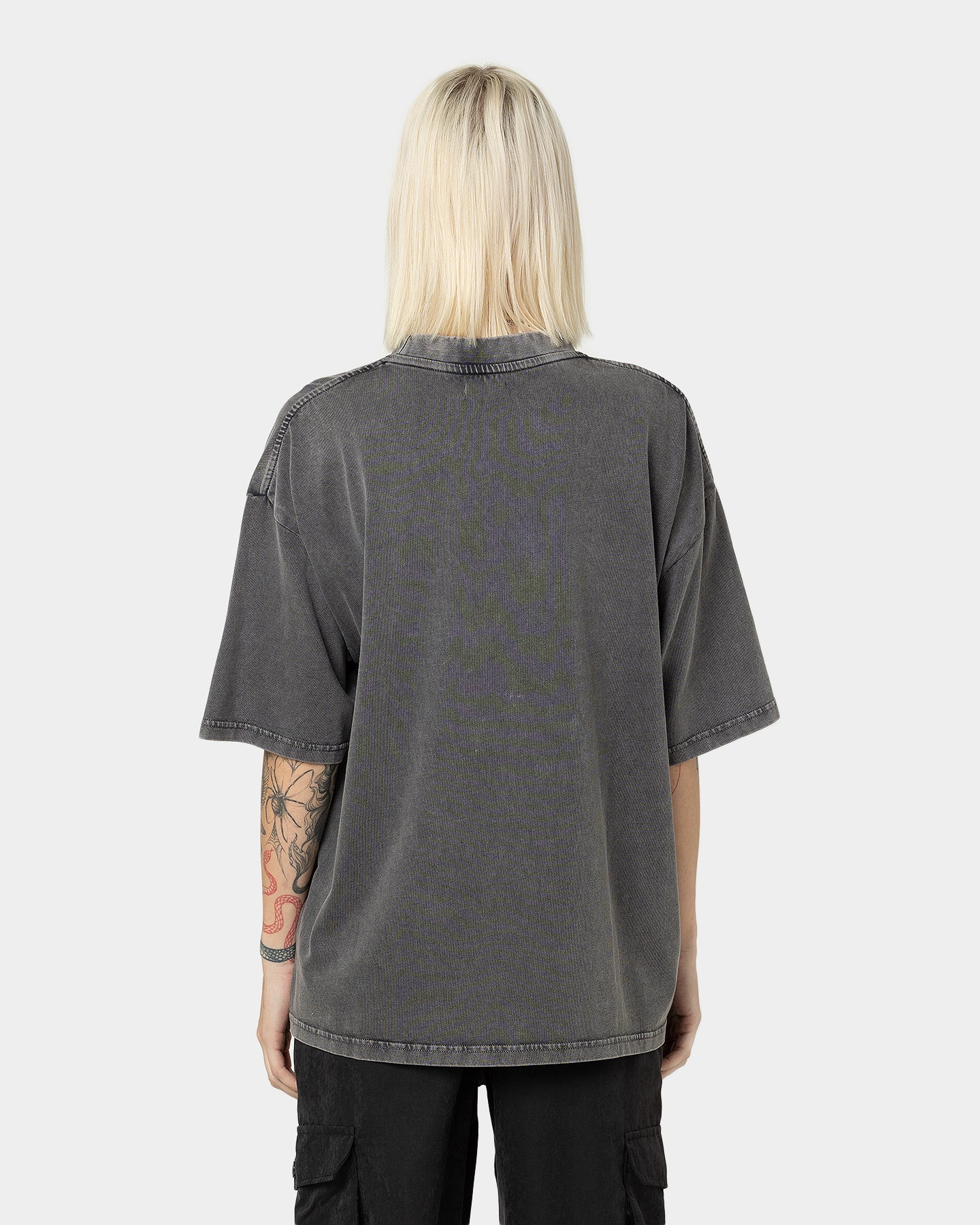 404 Pegasus Vintage T-Shirt Charcoal Style001
