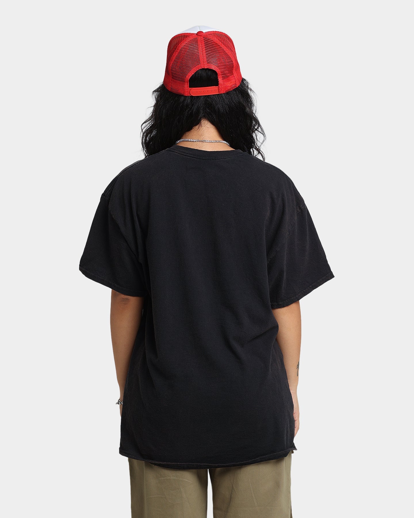 Goat Crew Team Miami Vintage T-Shirt Black Wash Style001