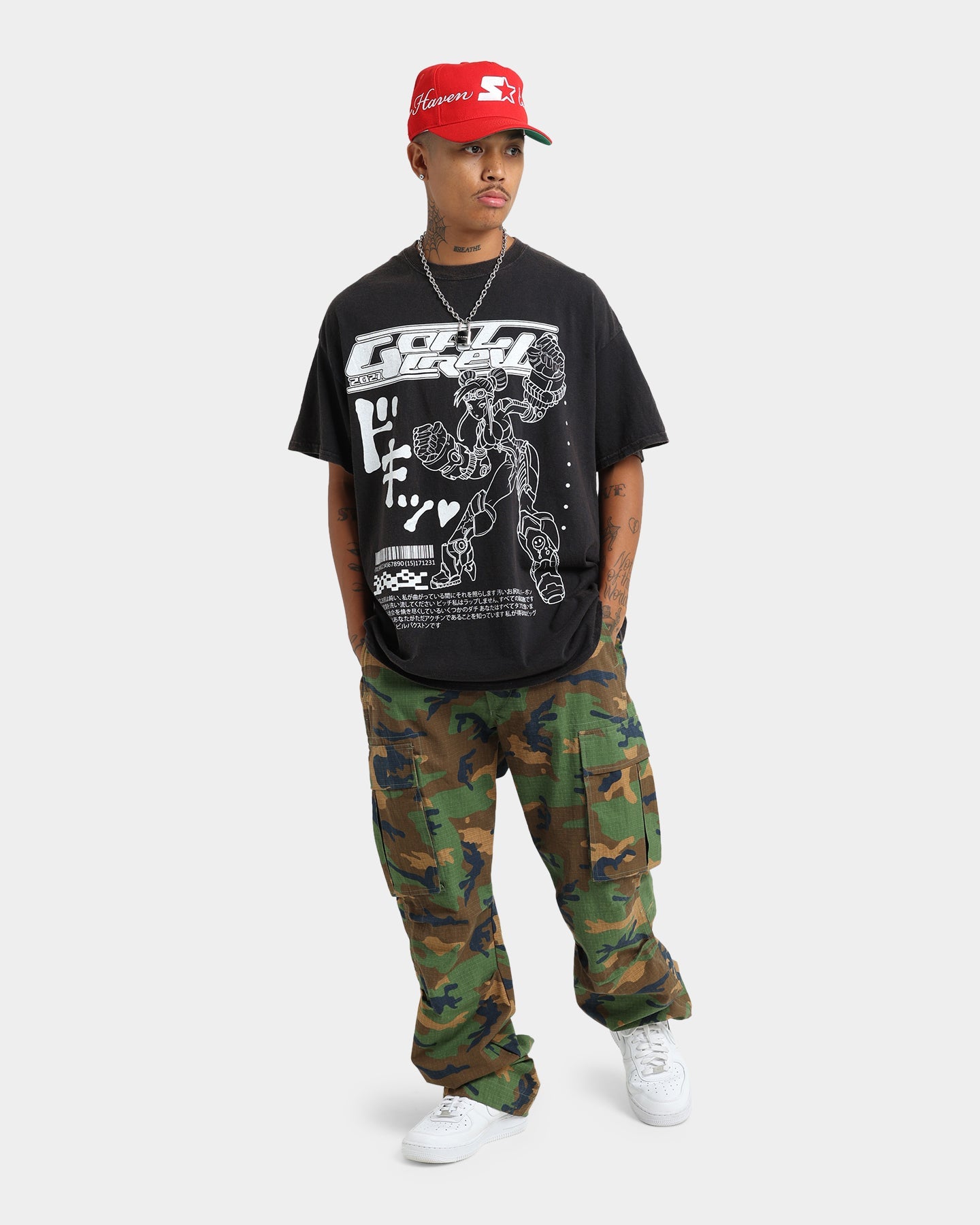 Goat Crew Kyoto Vintage T-Shirt Black Wash