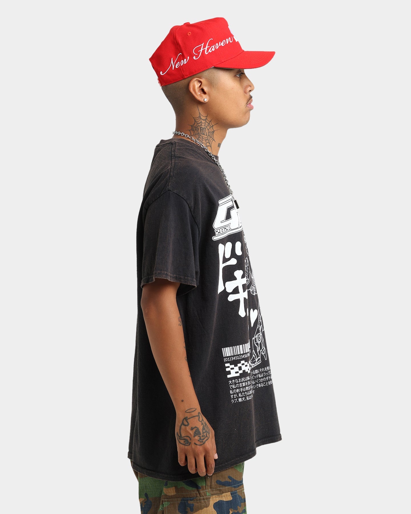 Goat Crew Kyoto Vintage T-Shirt Black Wash