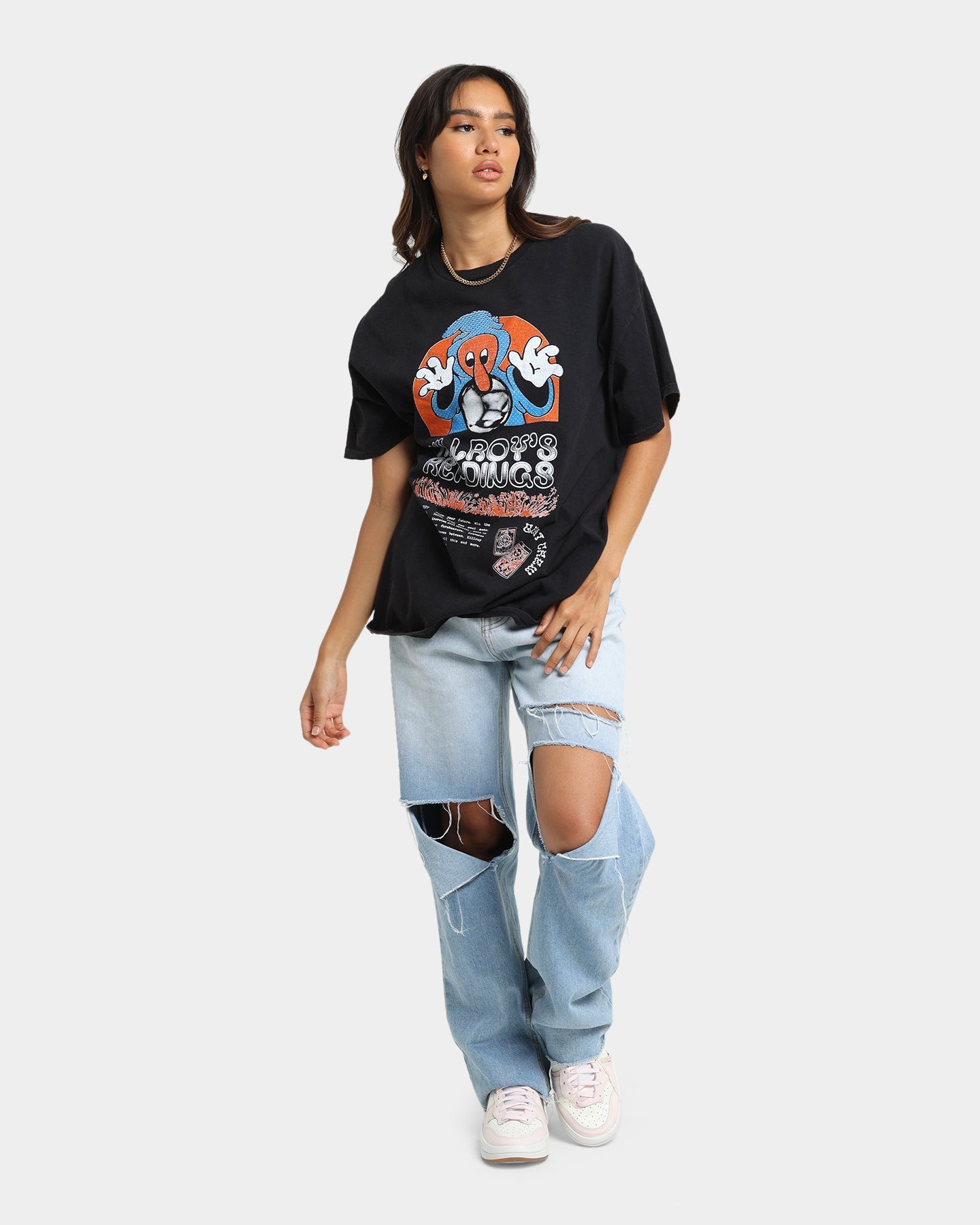 Goat Crew Killroy's Readings Vintage T-Shirt Black Wash Style001