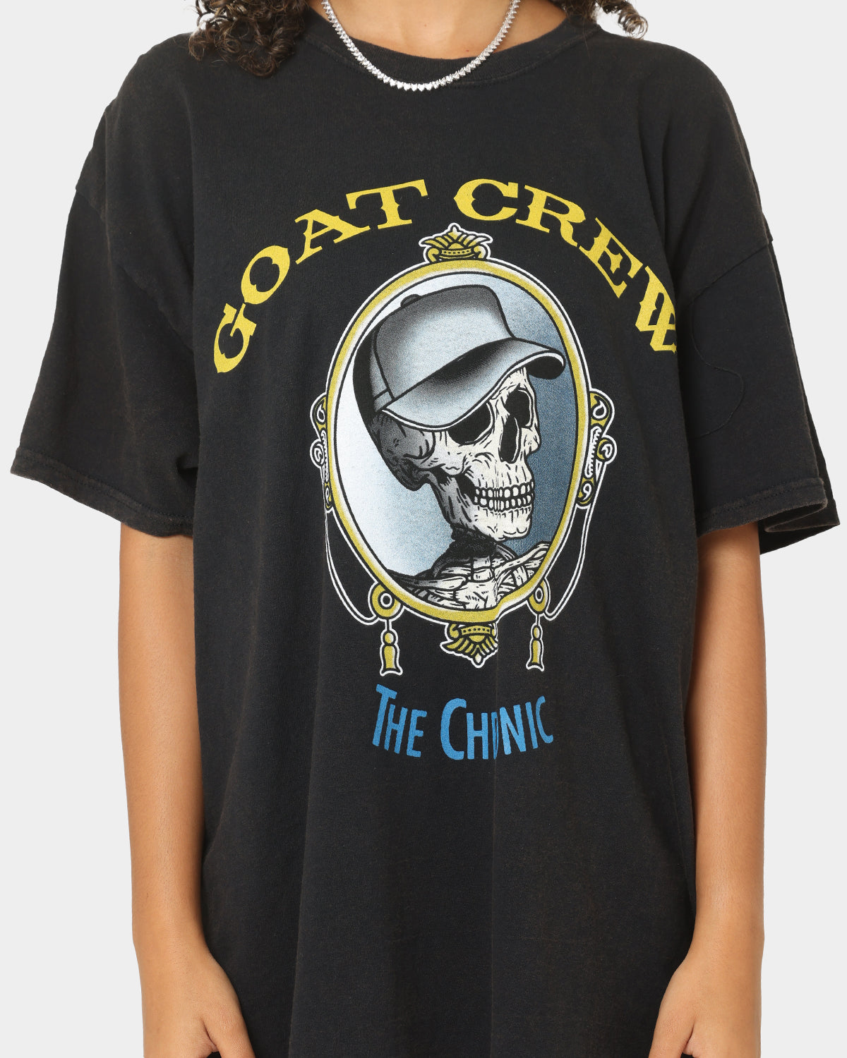 Goat Crew The Chronic Vintage T-Shirt Black Style001