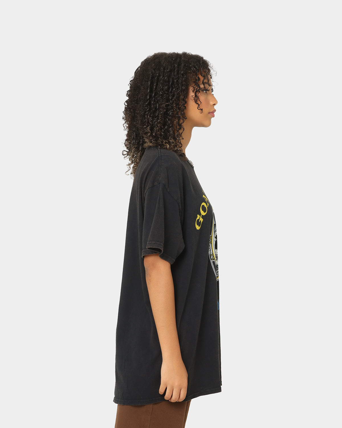 Goat Crew The Chronic Vintage T-Shirt Black Style001