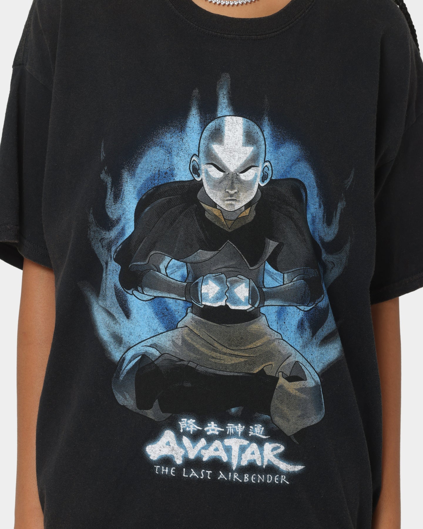 Goat Crew x Avatar: The Last Airbender Vintage T-Shirt Black Wash Style001