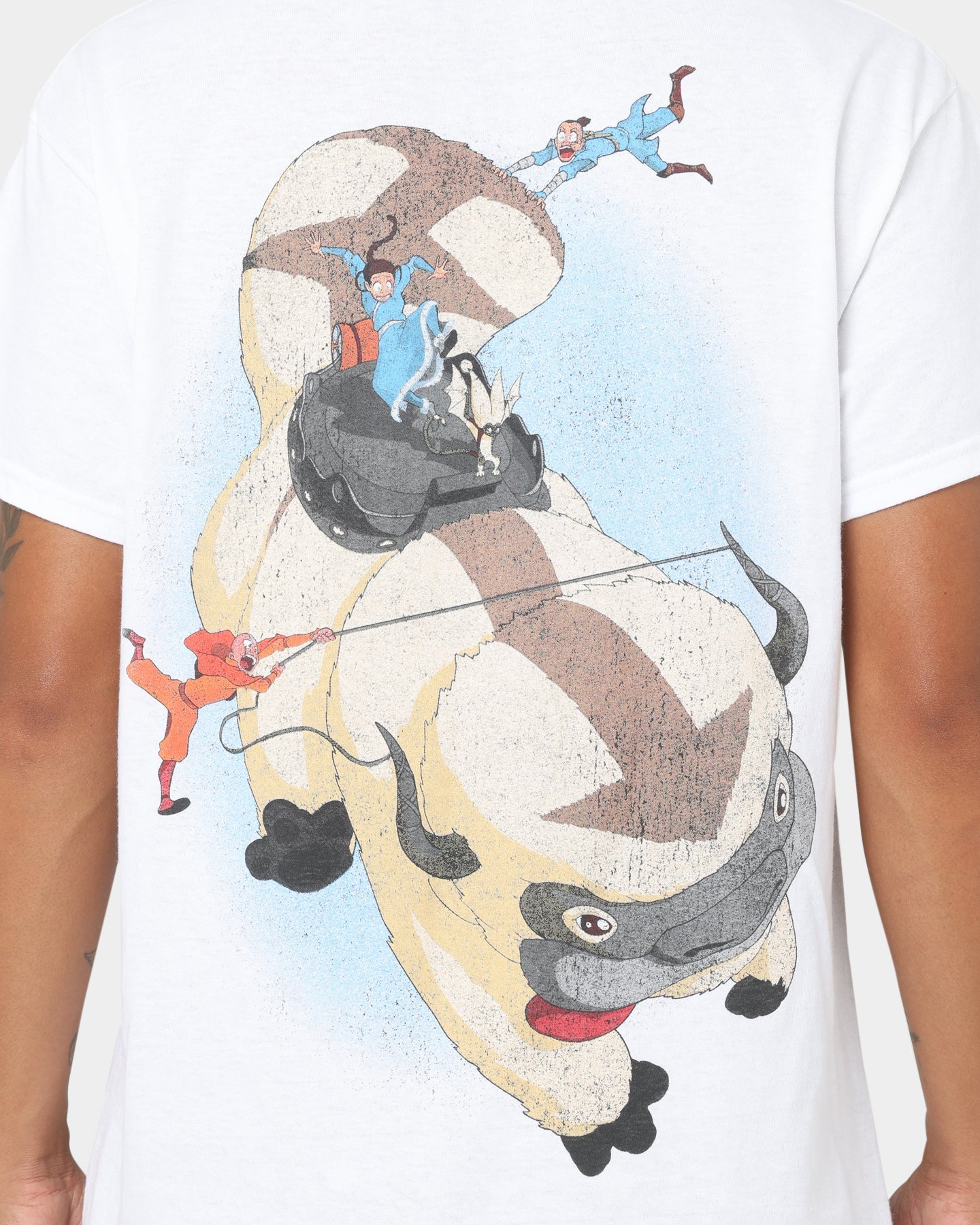 Goat Crew x Avatar: The Last Airbender Vintage T-Shirt White