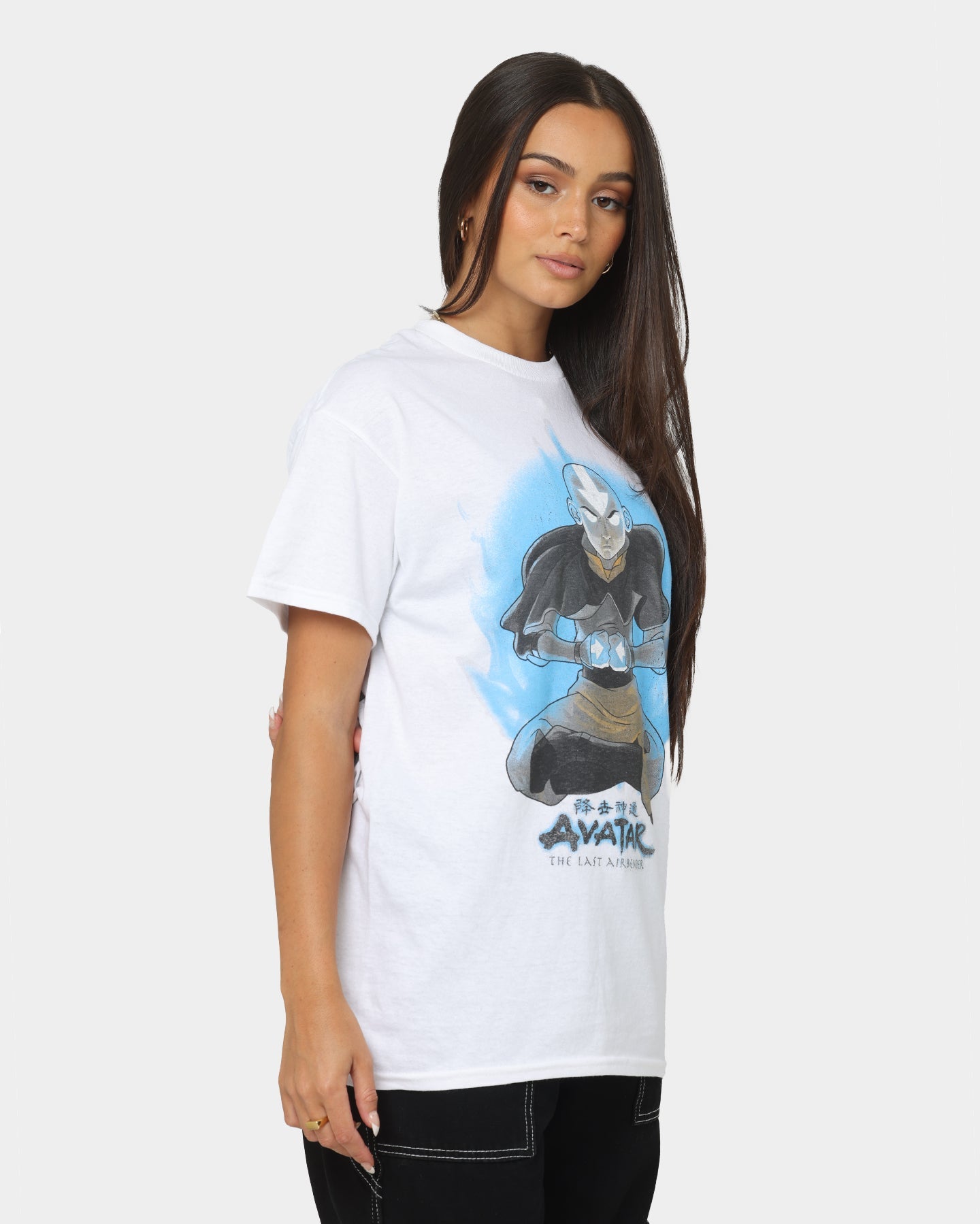 Goat Crew x Avatar: The Last Airbender Vintage T-Shirt White Style001