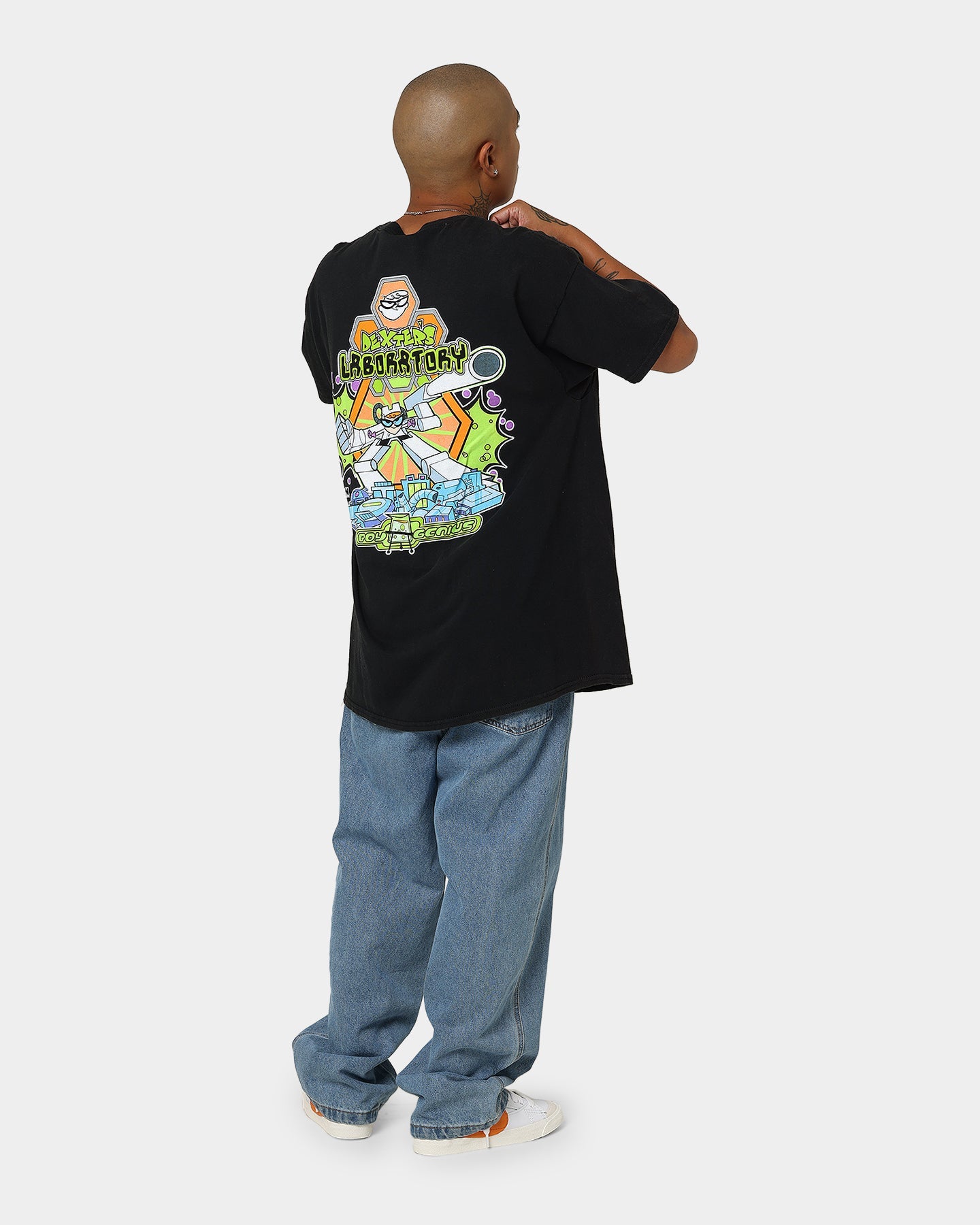 American Thrift Boy Genius Vintage T-Shirt Black Wash