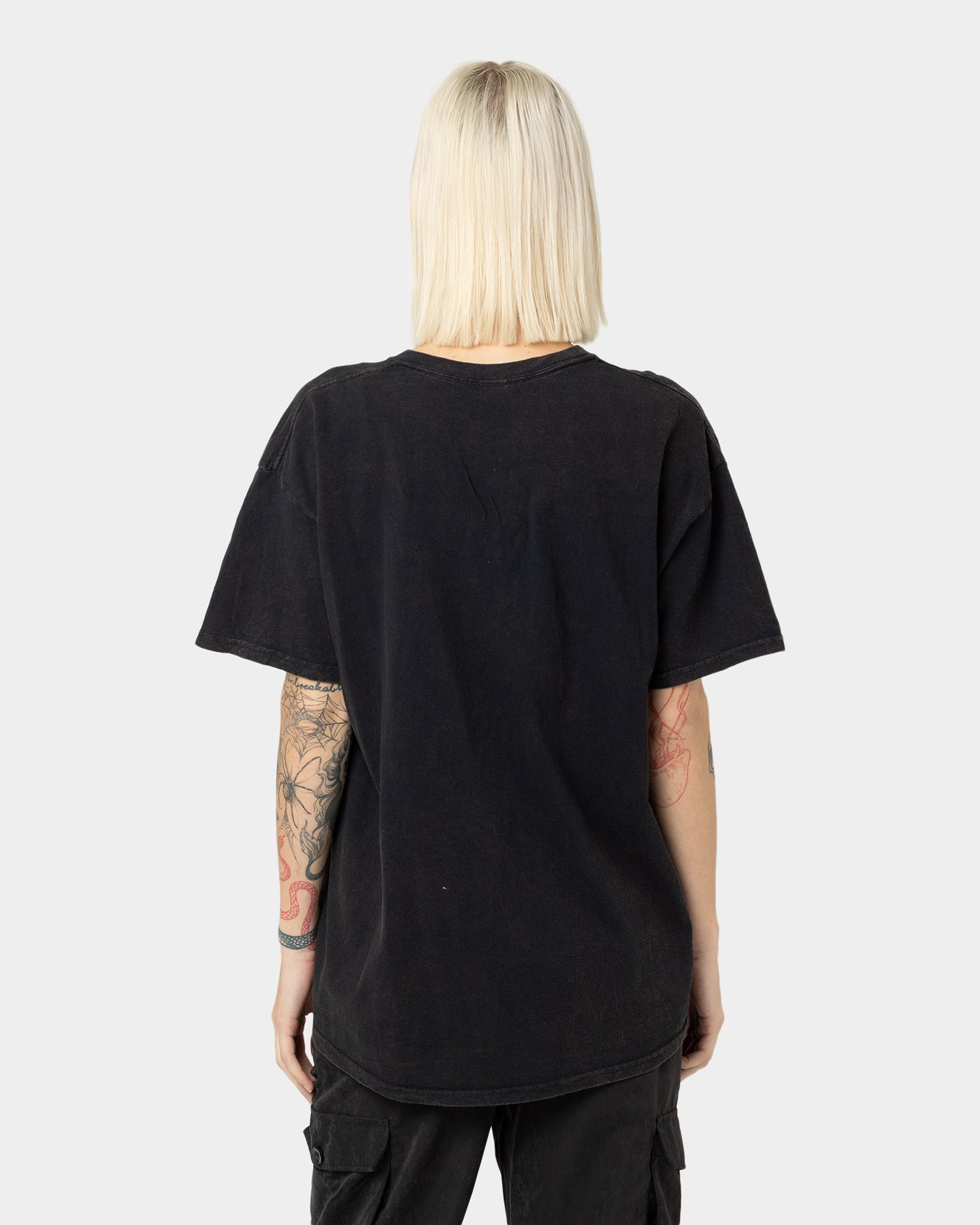 American Thrift X MTV Punk'd Vintage T-Shirt Black Wash Style001