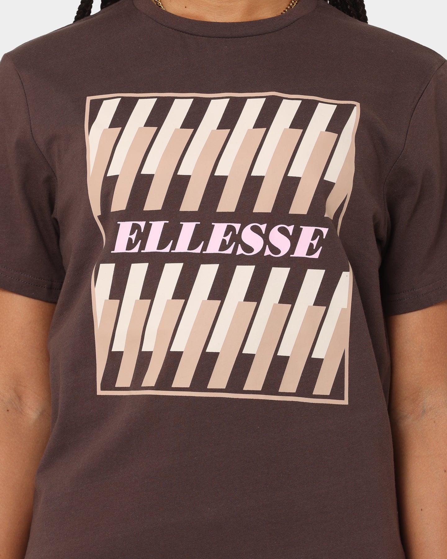 Ellesse Women's Silvara T-Shirt Brown