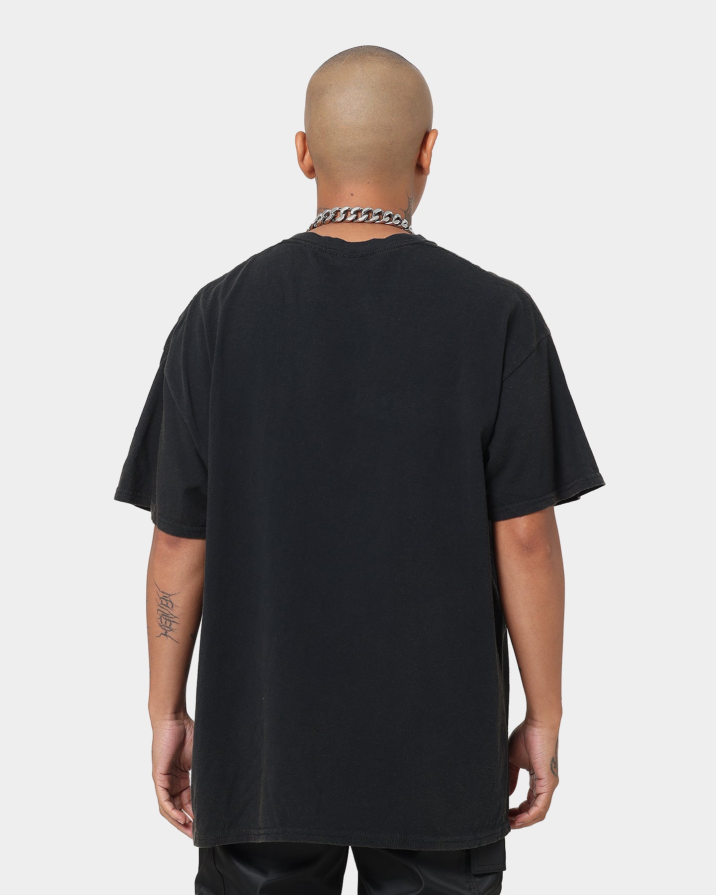 Goat Crew X Peacemaker Vigilante Vintage T-Shirt Washed Black