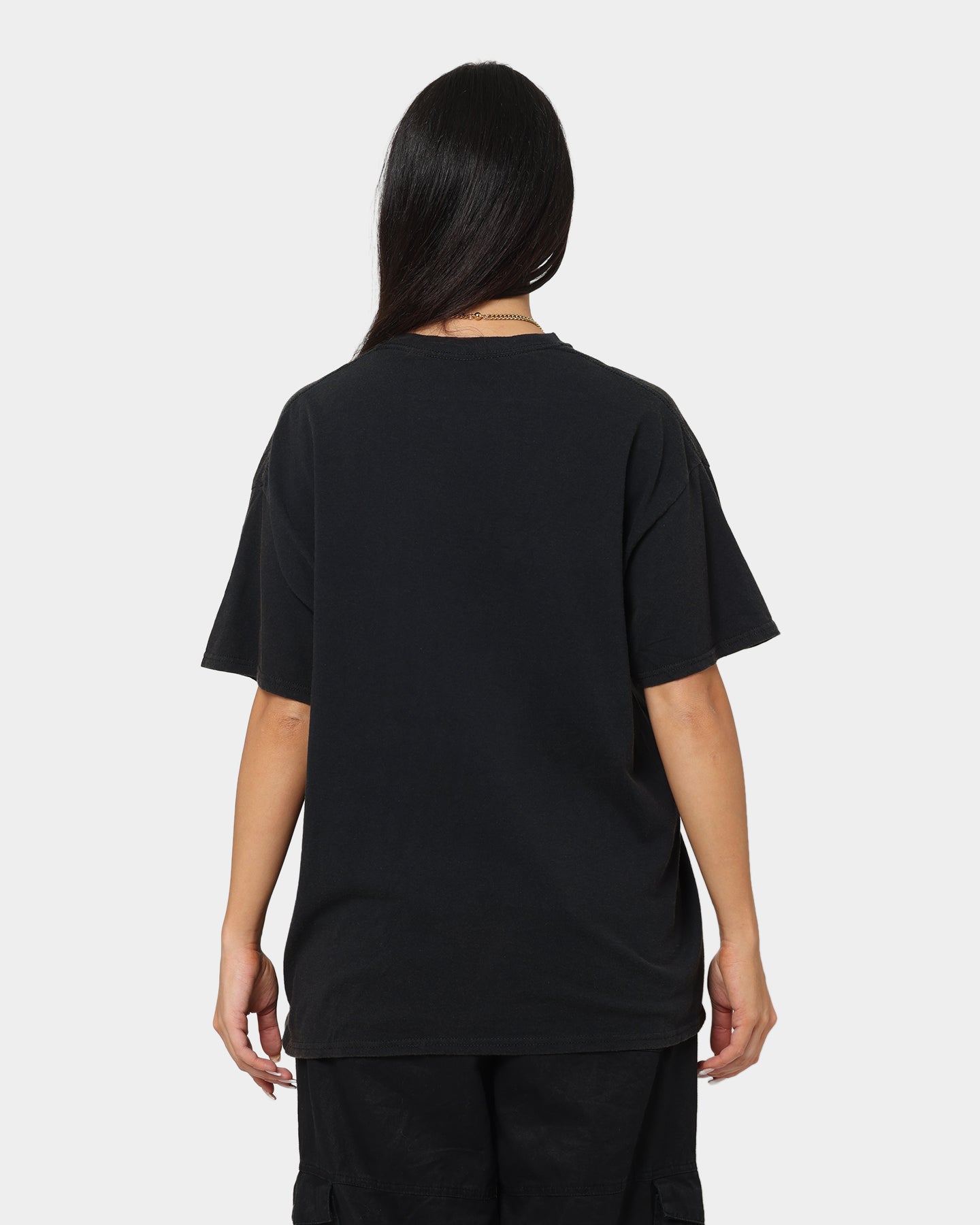 Goat Crew X Peacemaker Vigilante Vintage T-Shirt Washed Black Style001
