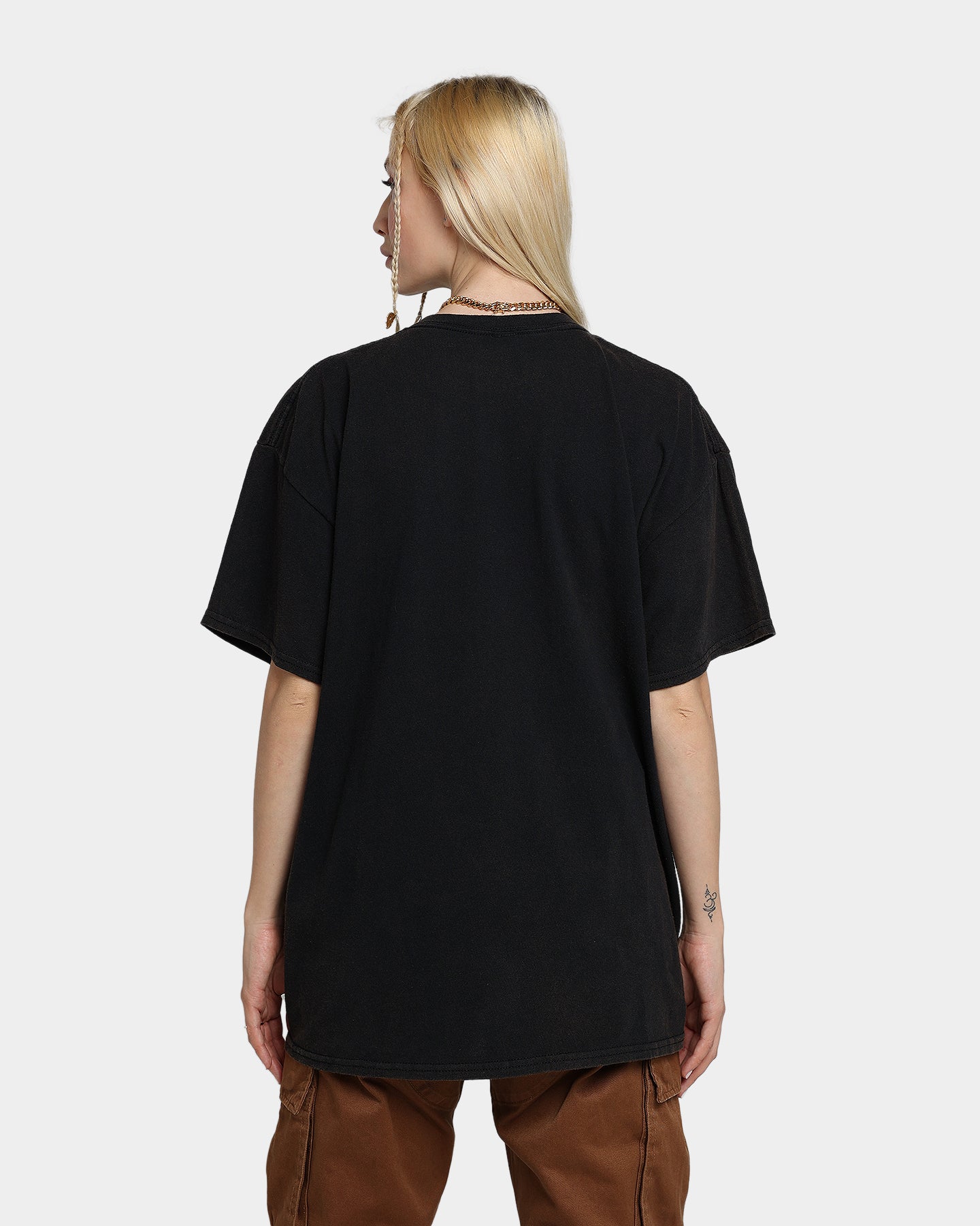 Goat Crew Reasons To Be Happy Vintage T-Shirt Black Wash Style001
