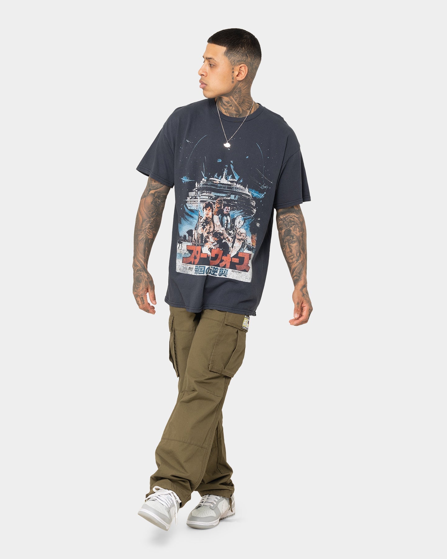Grails Spaceship Vintage T-Shirt Vintage Wash