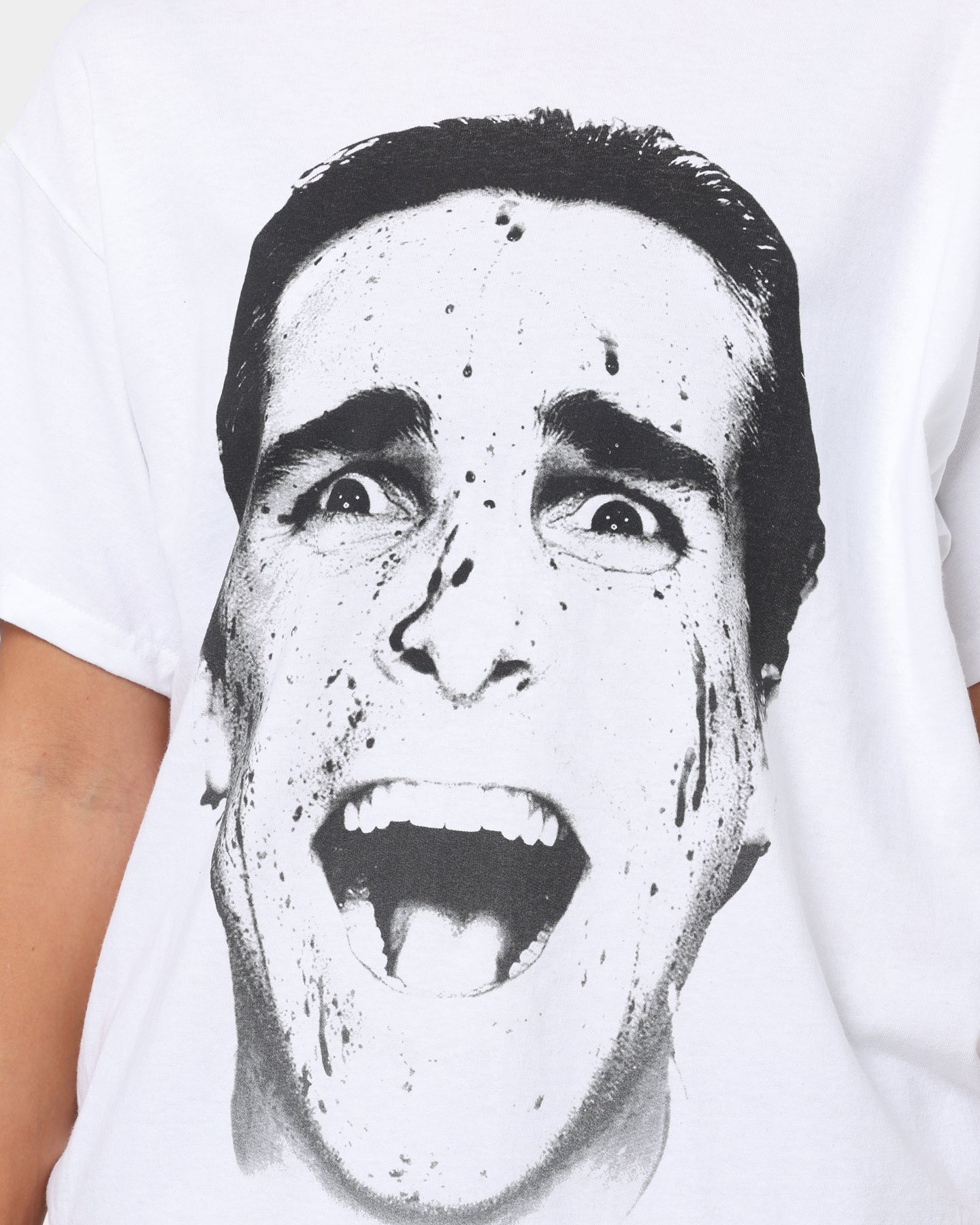 Goat Crew X American Psycho American Psycho Vintage T-Shirt White Style001