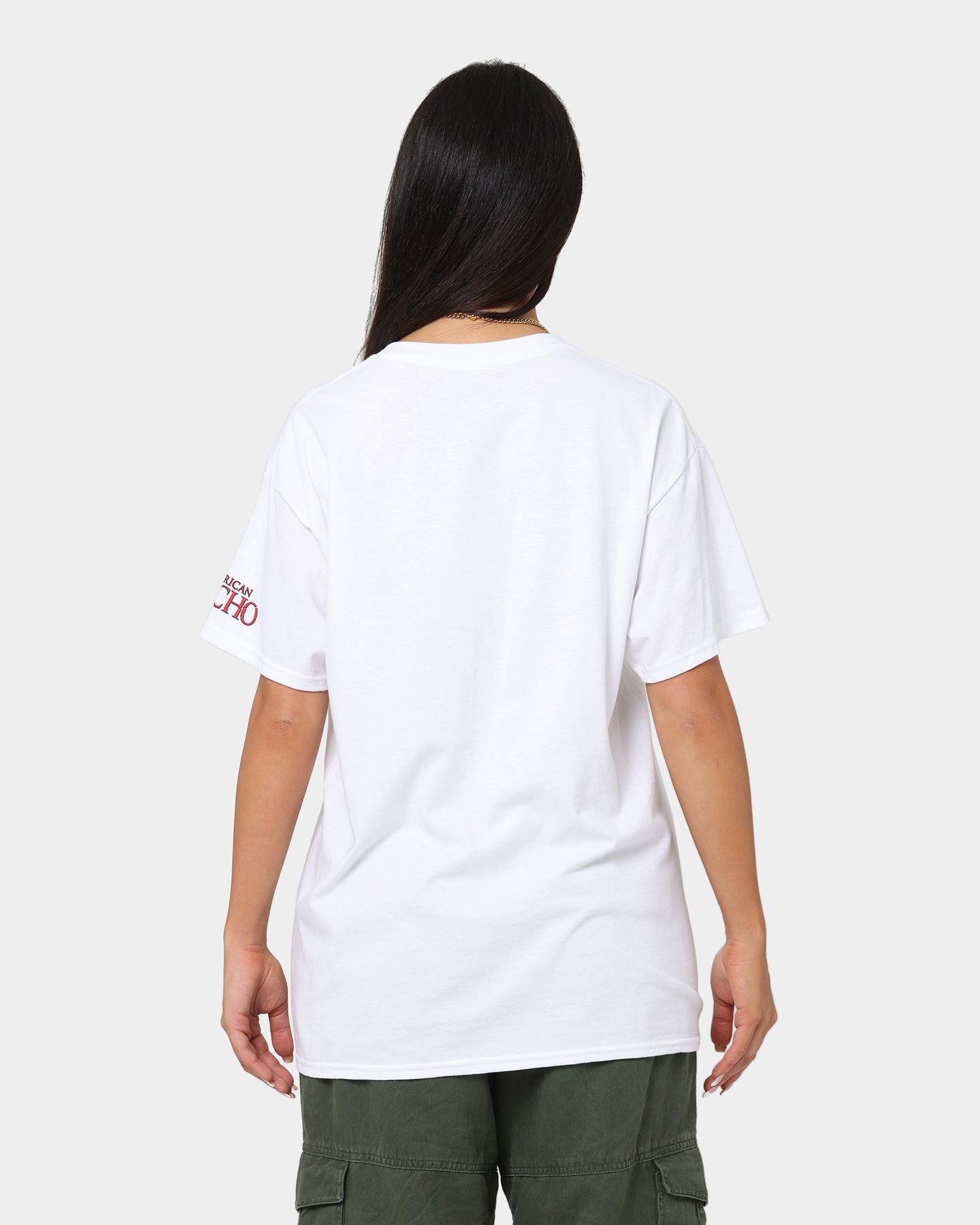 Goat Crew X American Psycho American Psycho Vintage T-Shirt White Style001
