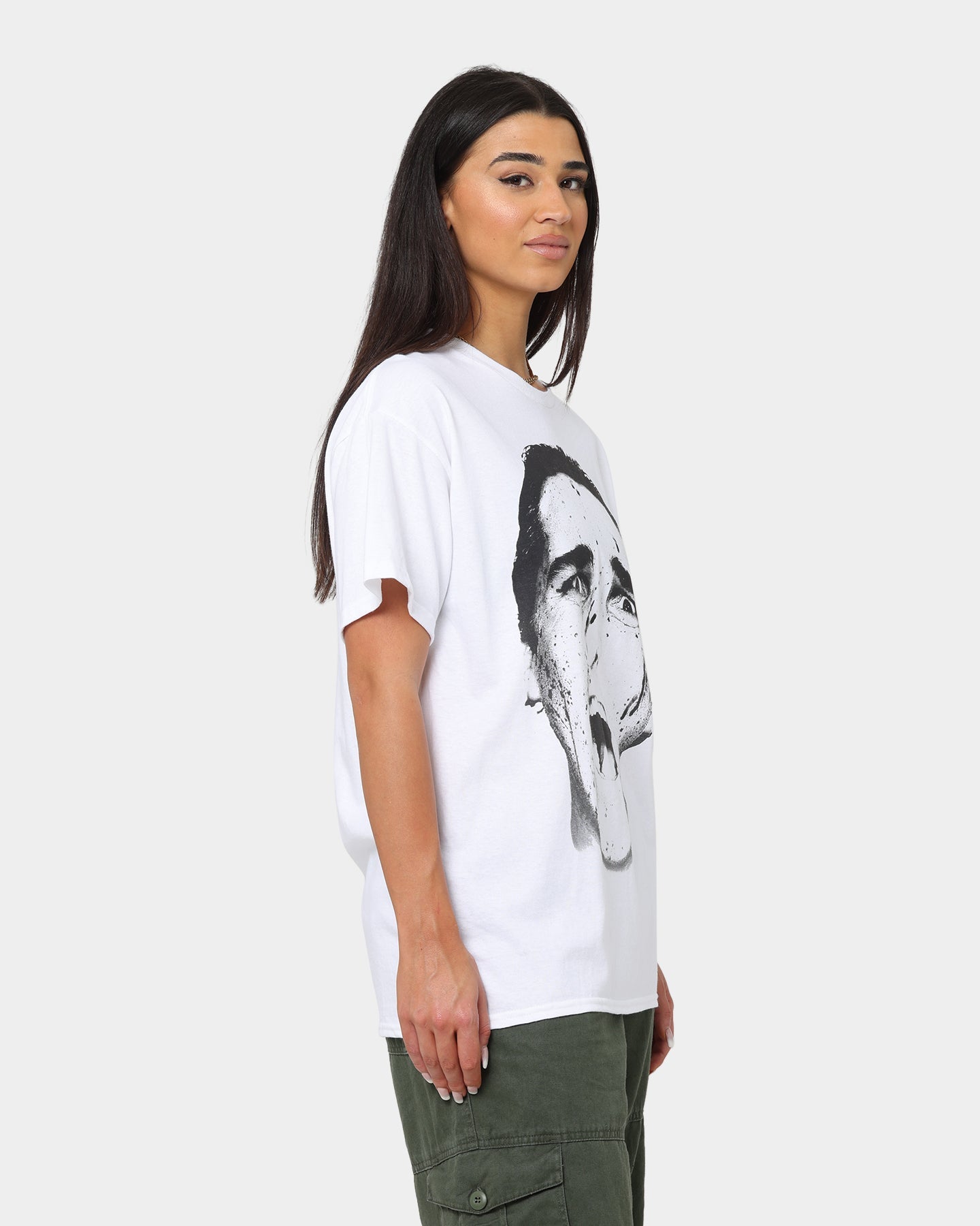 Goat Crew X American Psycho American Psycho Vintage T-Shirt White Style001