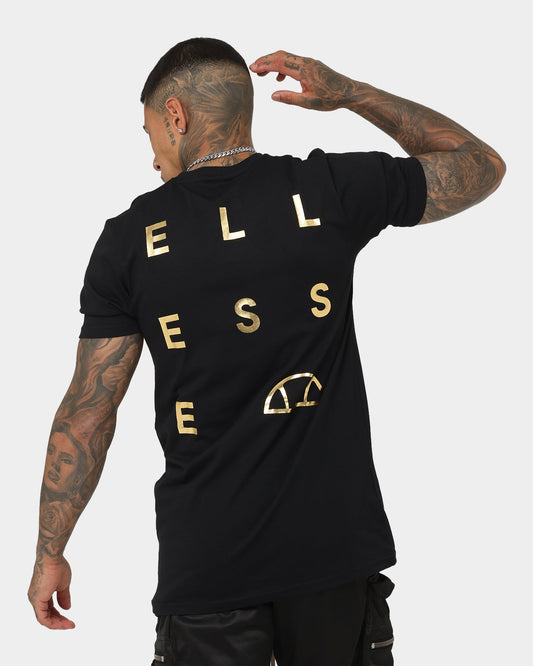 Ellesse Onesto T-Shirt Black/Gold