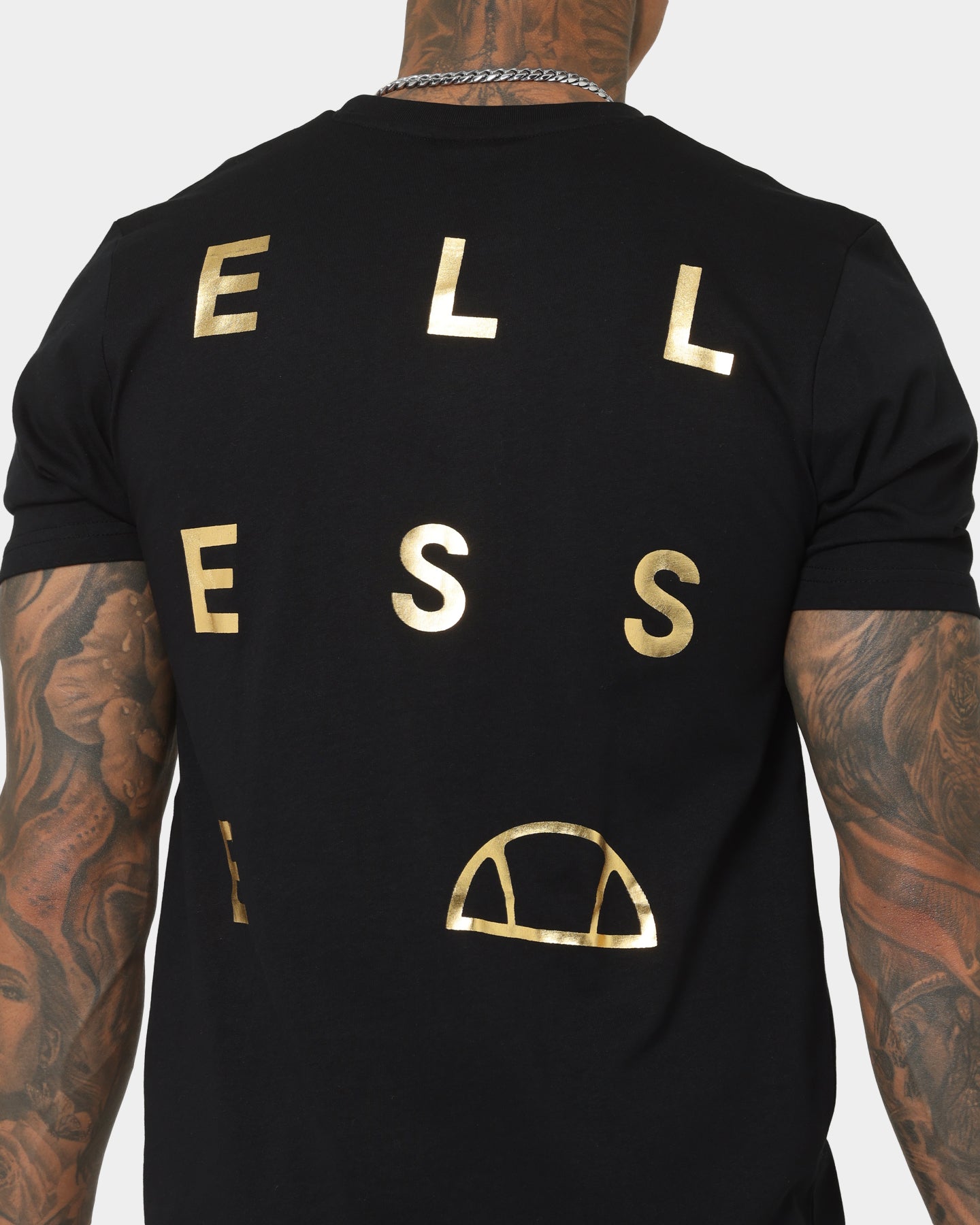 Ellesse Onesto T-Shirt Black/Gold