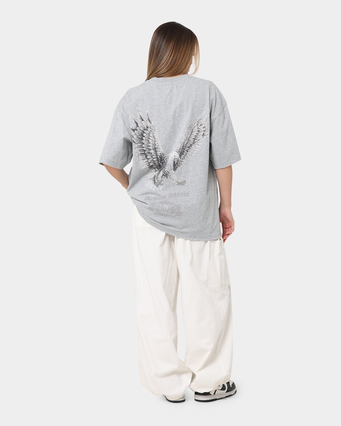 404 Flight Vintage T-Shirt Grey Marle Style001