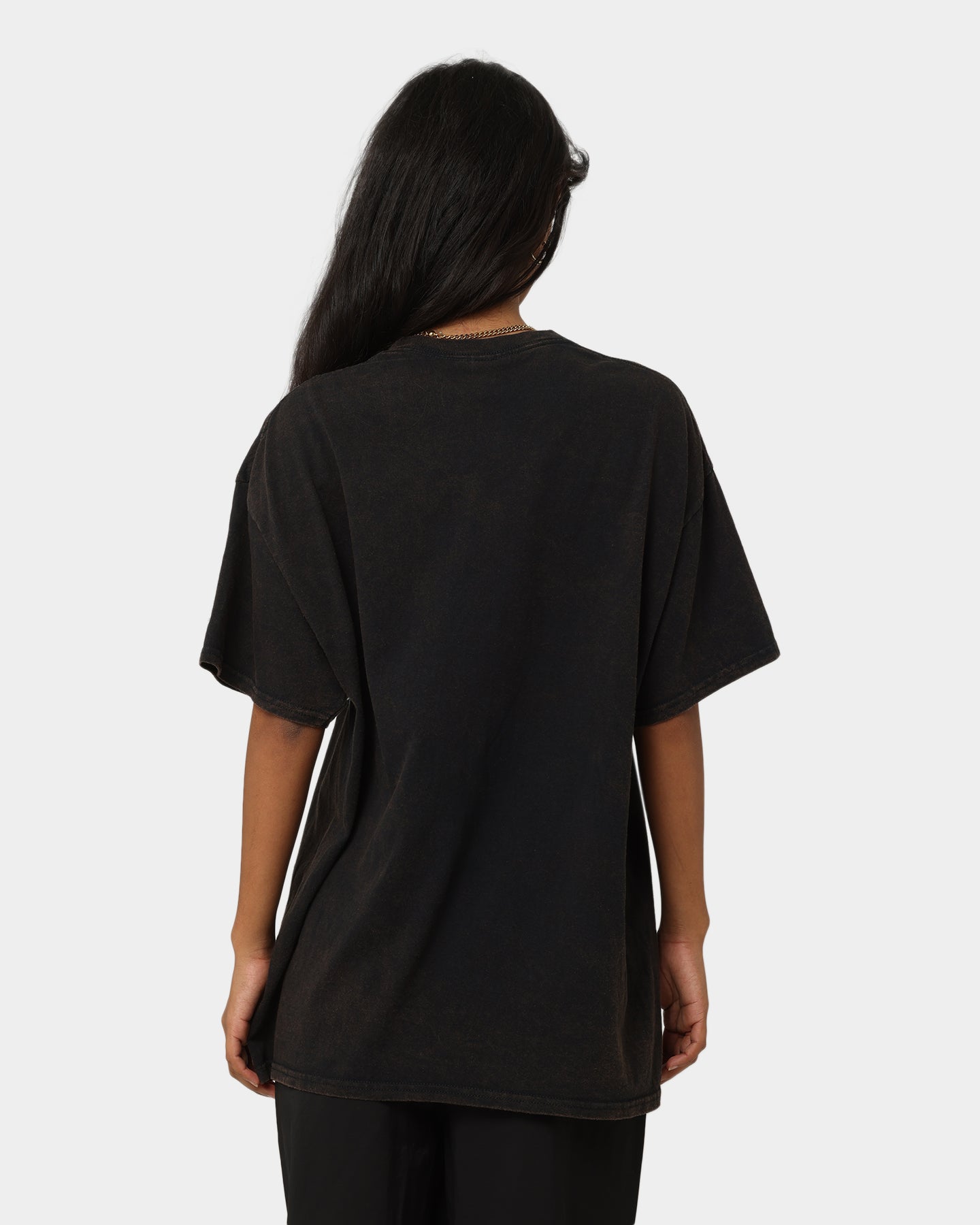 Goat Crew X Rick And Morty Roy Vintage T-Shirt Washed Black Style001