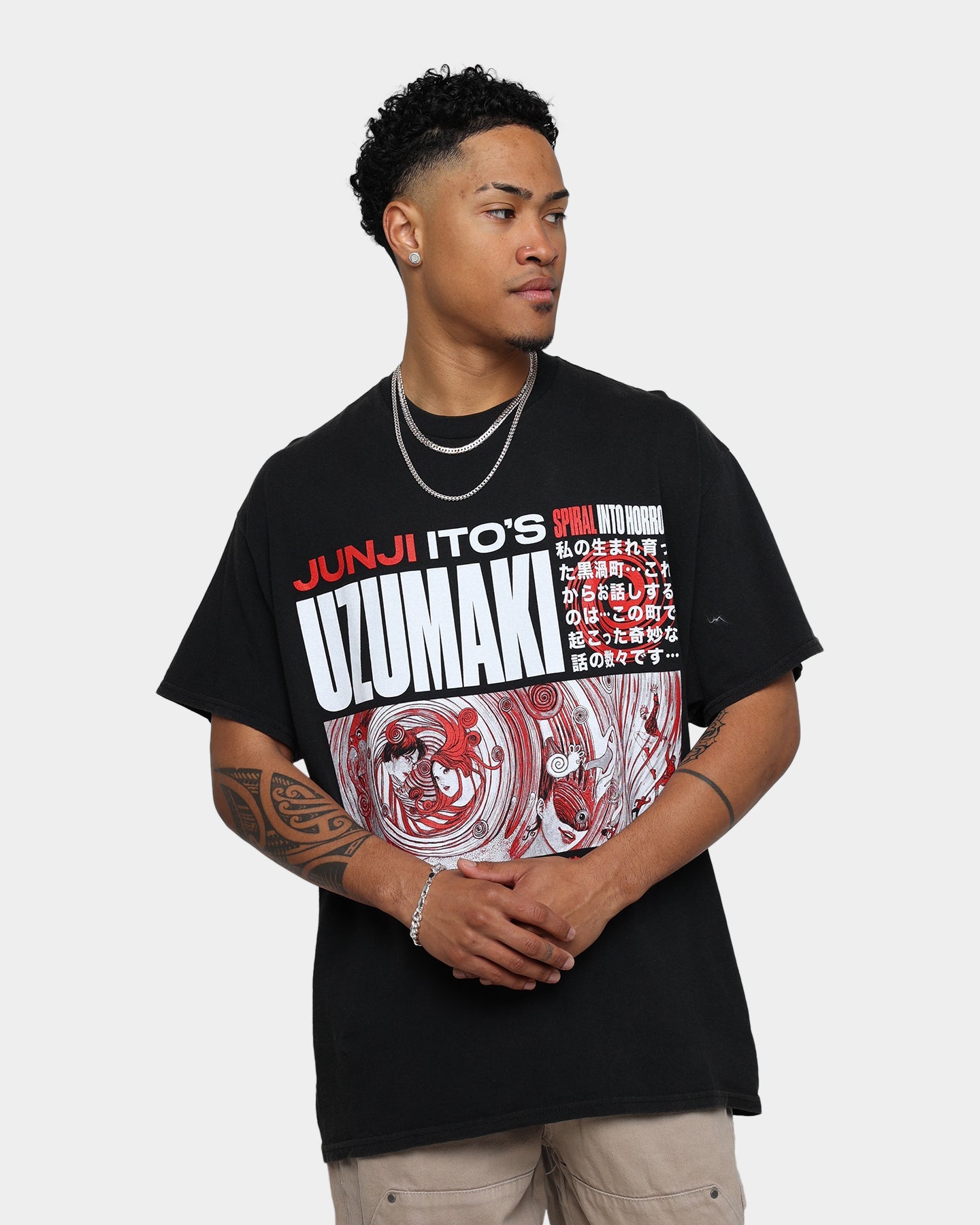 Goat Crew Uzumaki Vintage T-Shirt Black Wash