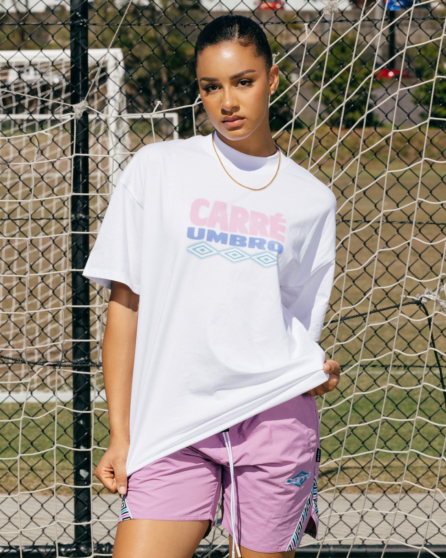 Carré X Umbro Forward Vintage T-Shirt White Style001
