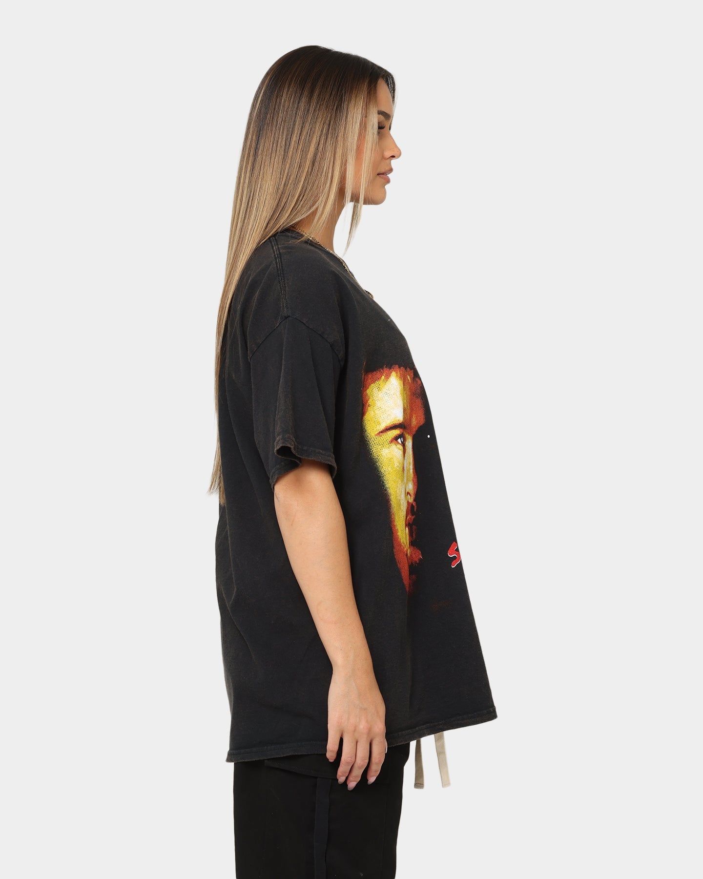 American Thrift X Seven Seven Vintage T-Shirt Black Wash Style001