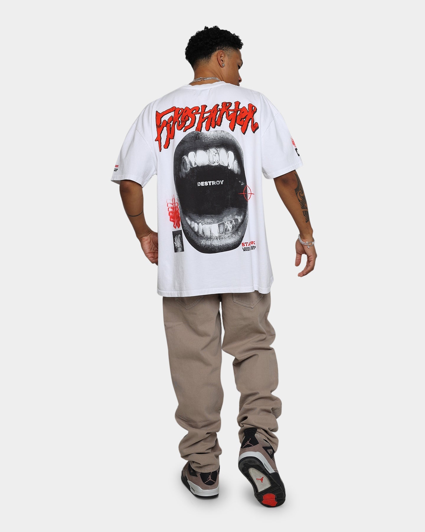 Loiter Firestarter Vintage T-Shirt White