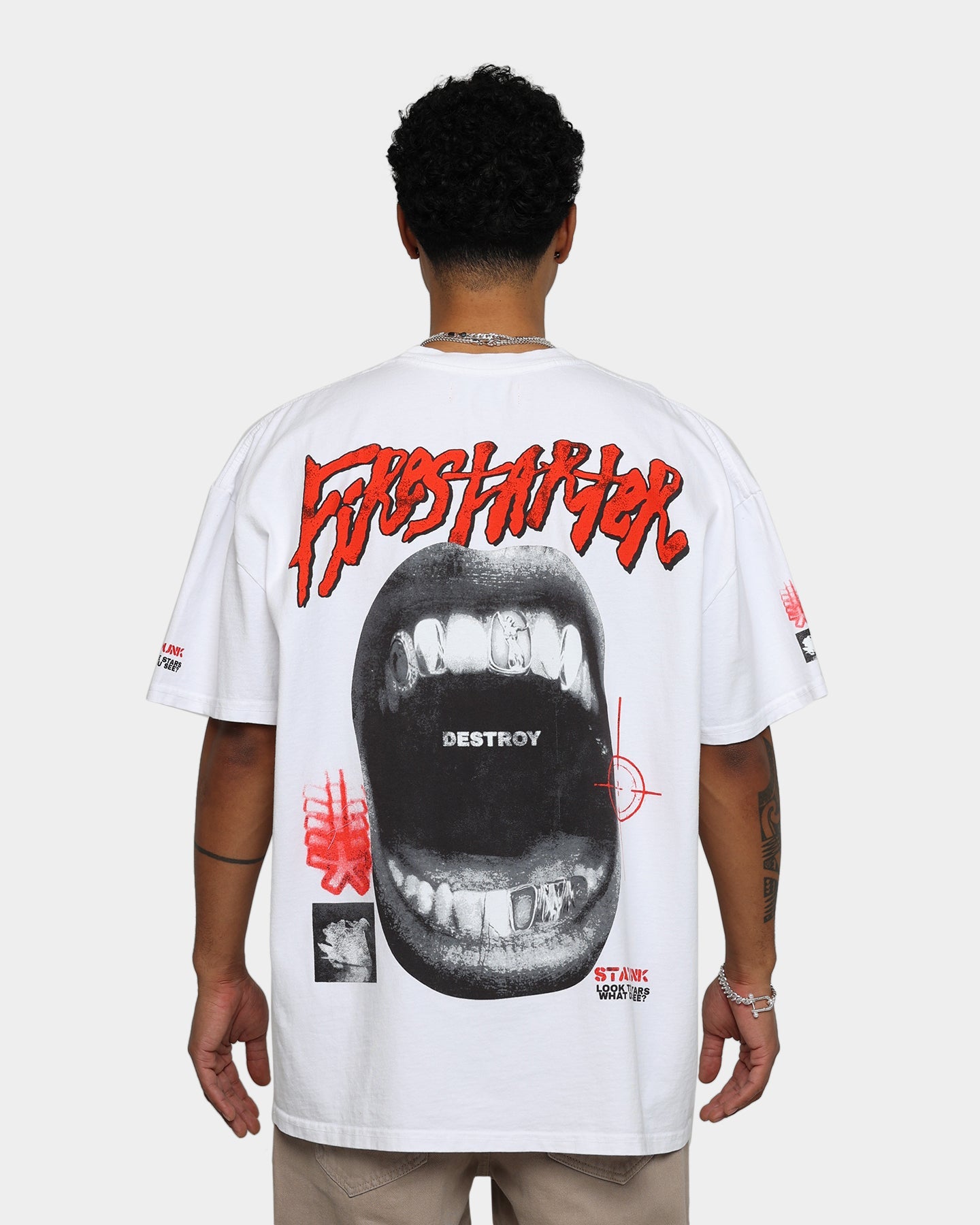 Loiter Firestarter Vintage T-Shirt White