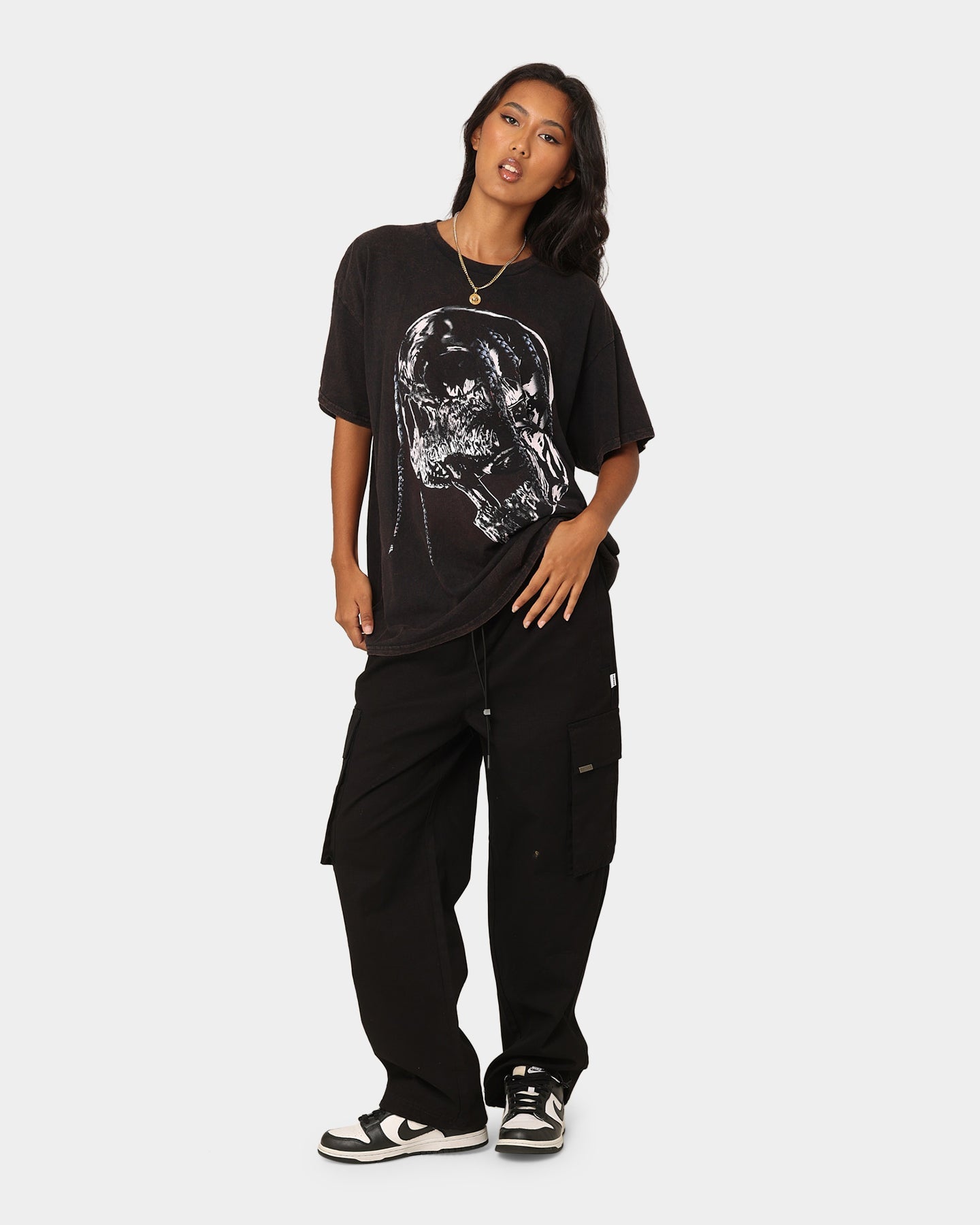 Goat Crew Utopia Vintage T-Shirt Washed Black Style001