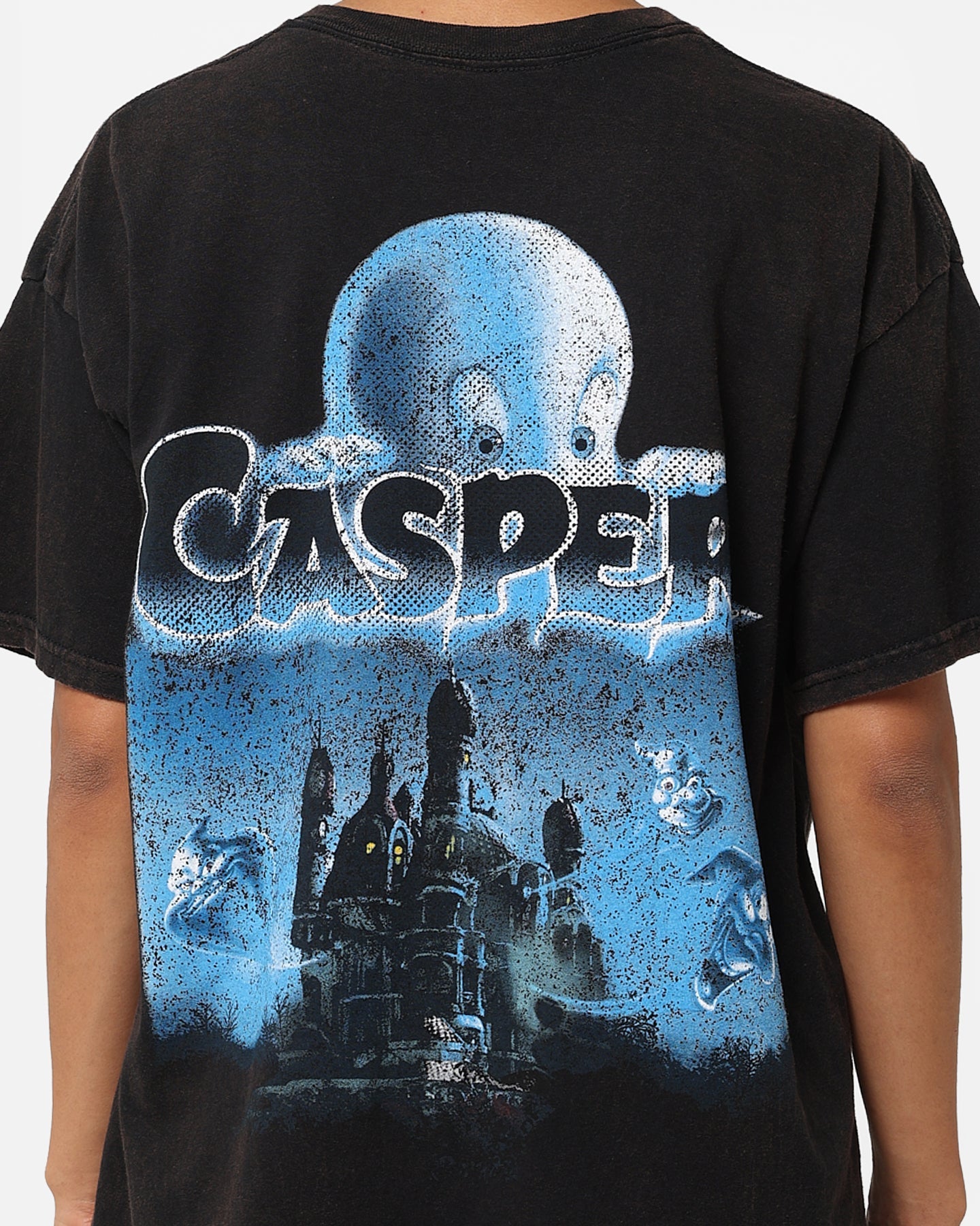 American Thrift X Casper Casper Vintage T-Shirt Black Wash Style001