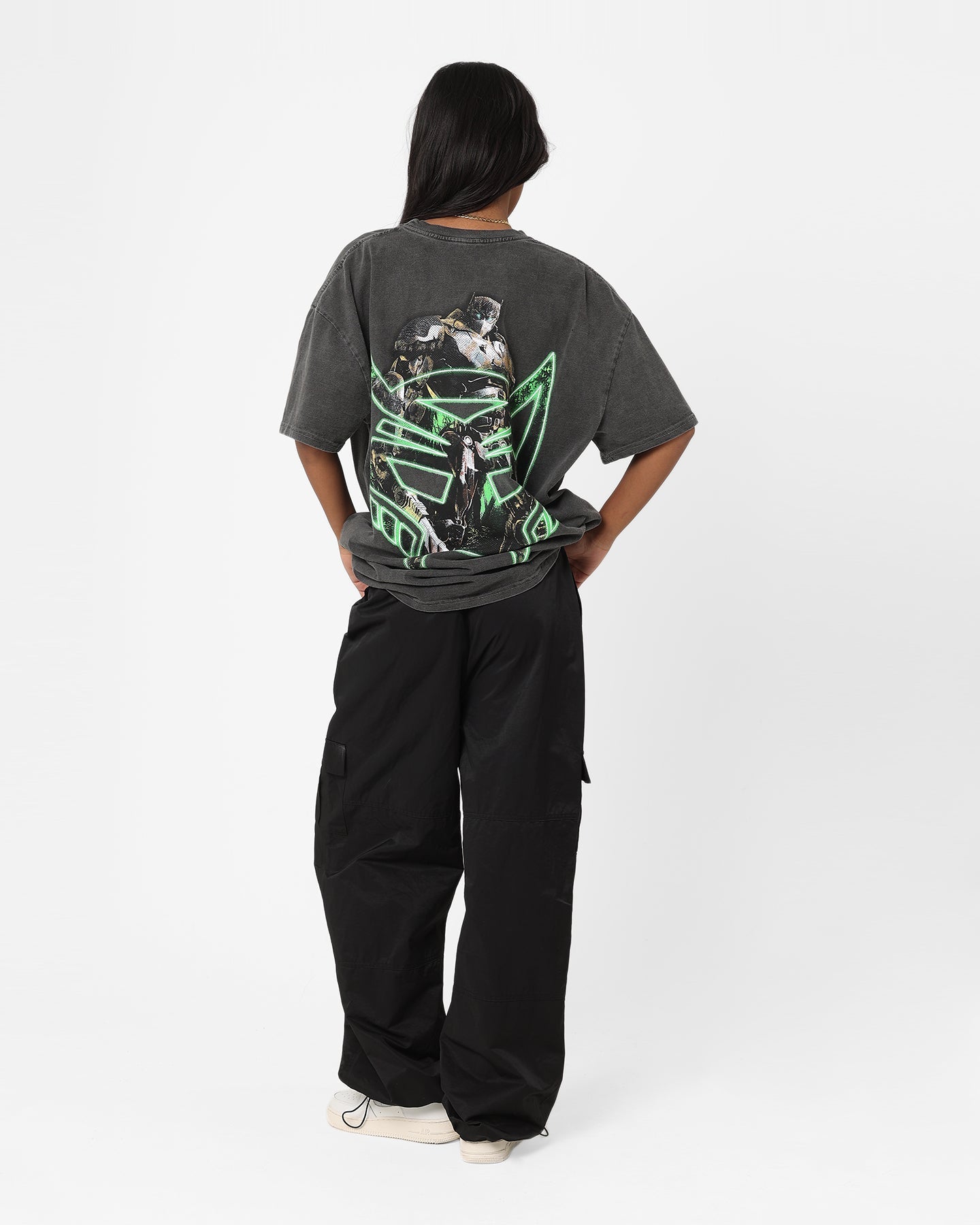 Goat Crew X Transformers Optimus Primal Heavyweight Vintage T-Shirt Black Wash Style001