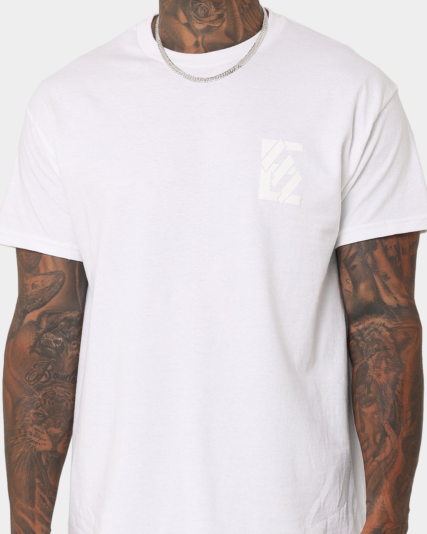 Elevn Clothing Co Break Through T-Shirt White