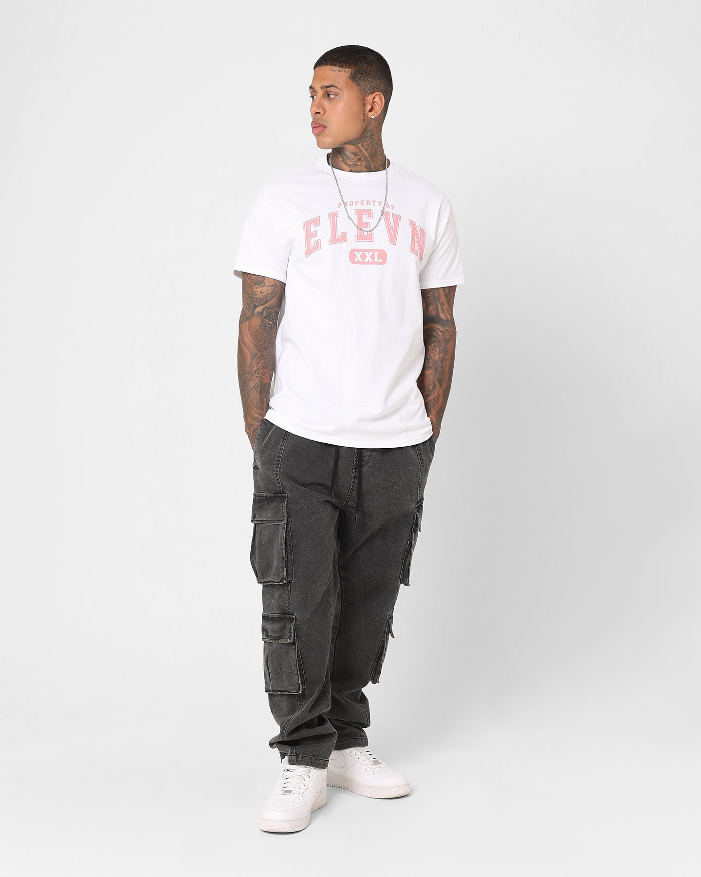 Elevn Clothing Co Property T-Shirt White