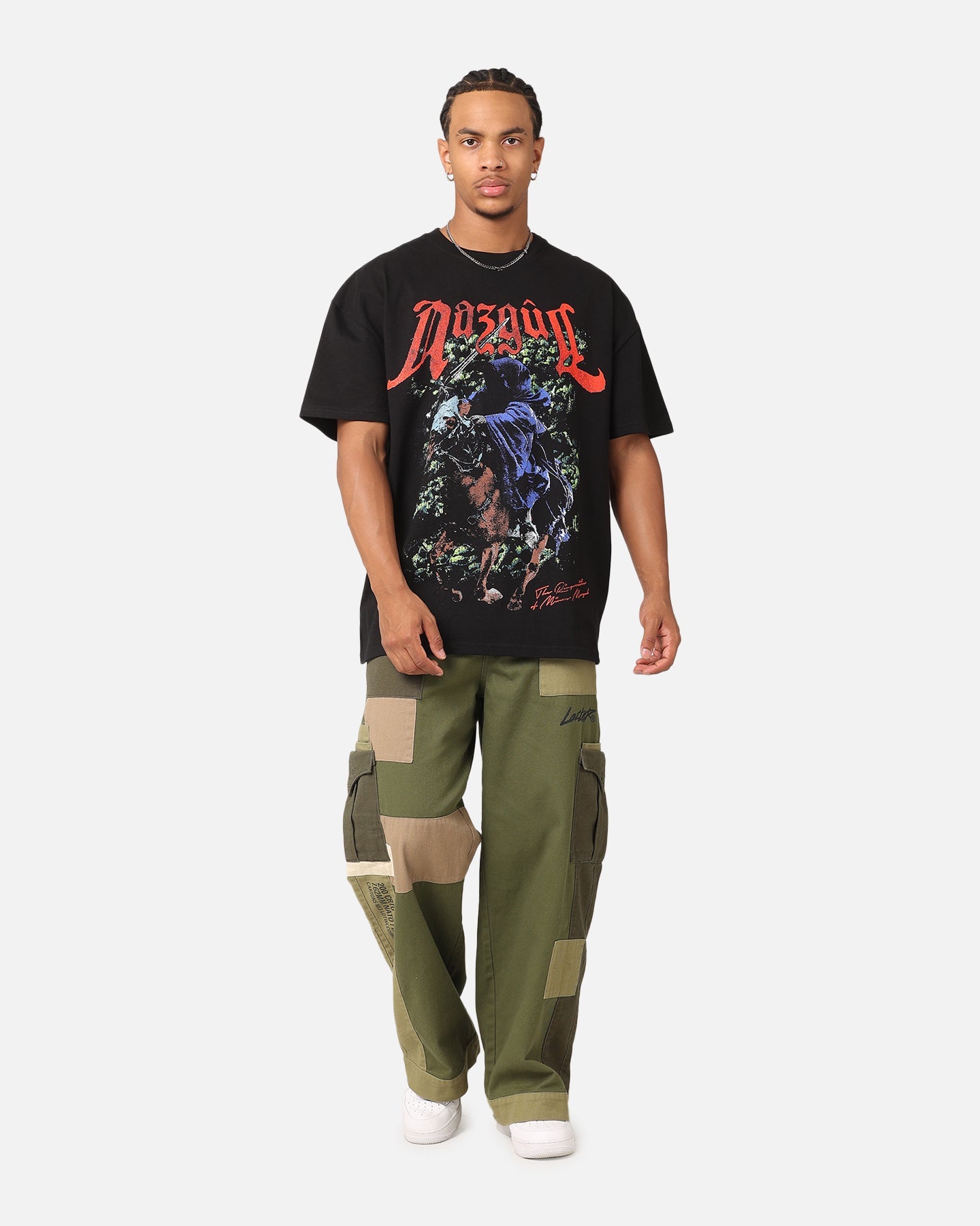 American Thrift X The Lord Of The Rings Nazgul Heavy Vintage T-Shirt Black