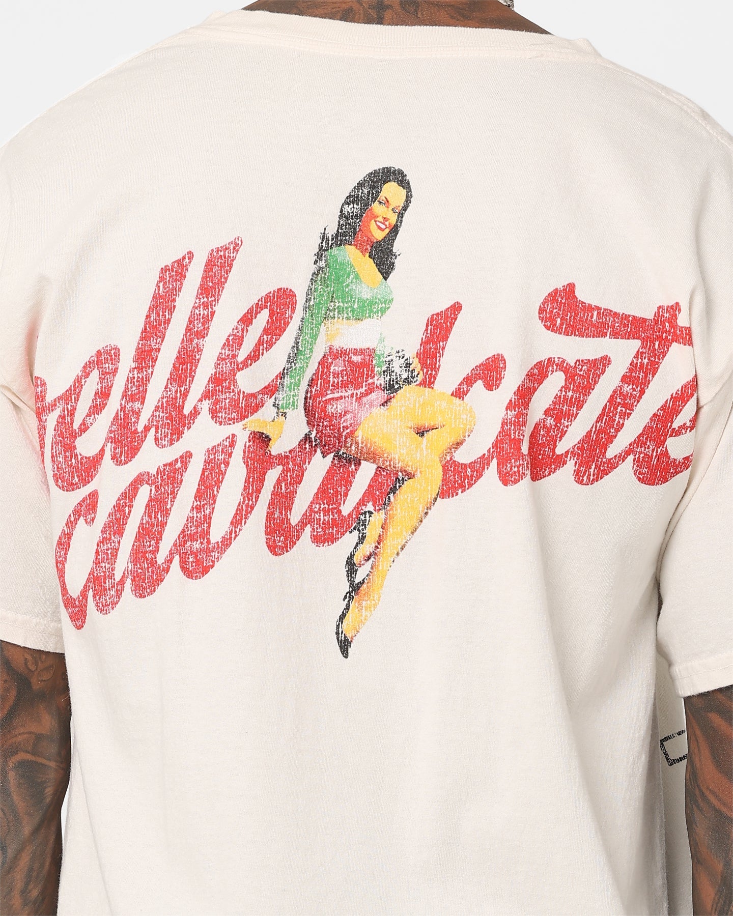 American Thrift Bella Macchine Vintage T-Shirt Off White
