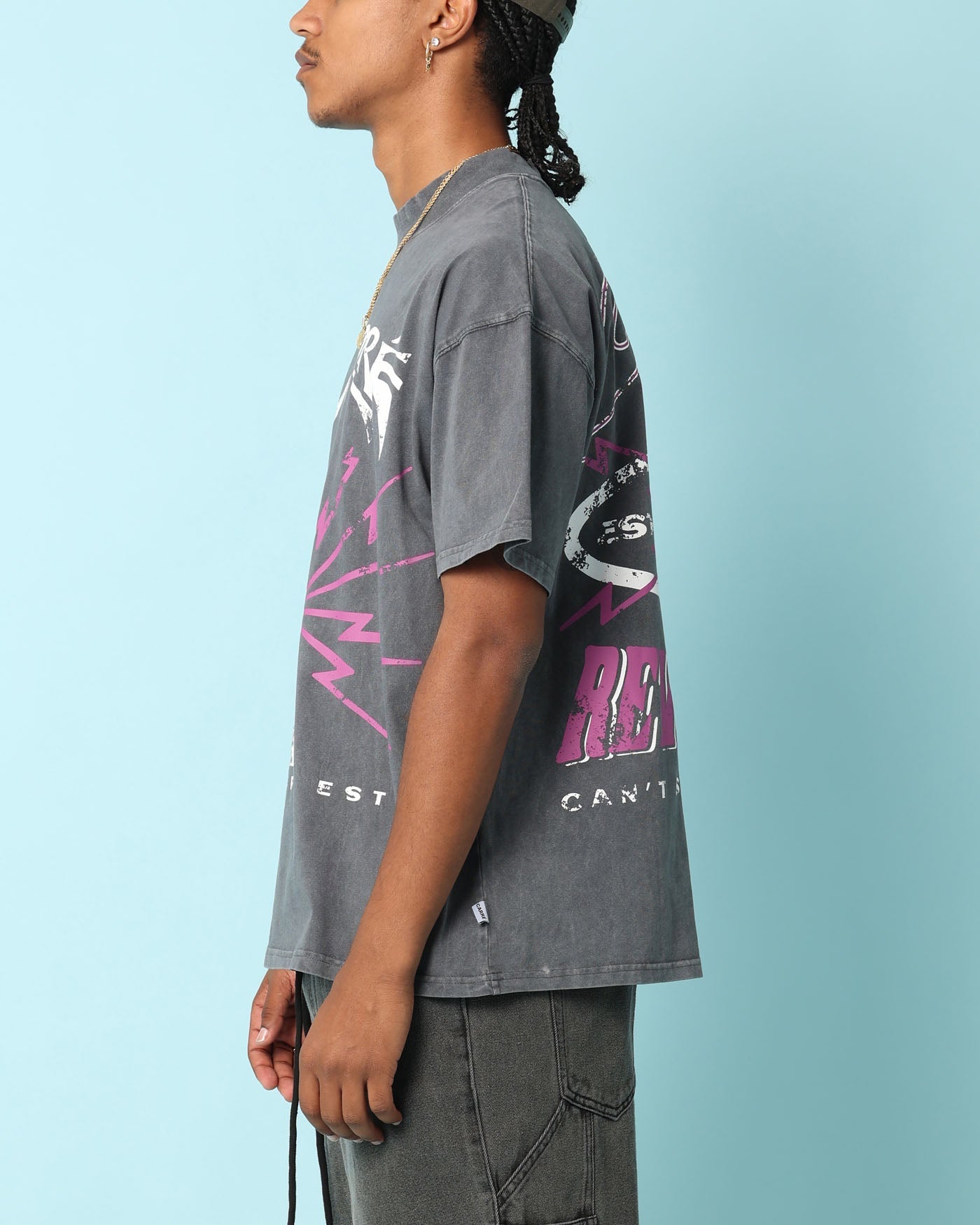 Carré Revolution 13 Oversized T-Shirt Vintage Black