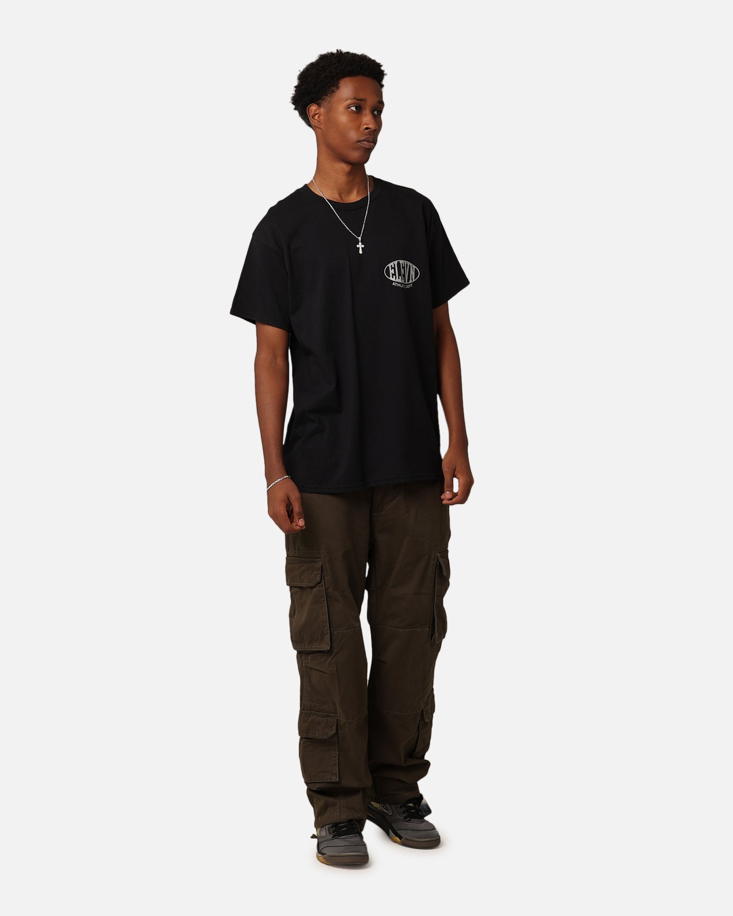 Elevn Clothing Co Athleisure T-Shirt Black