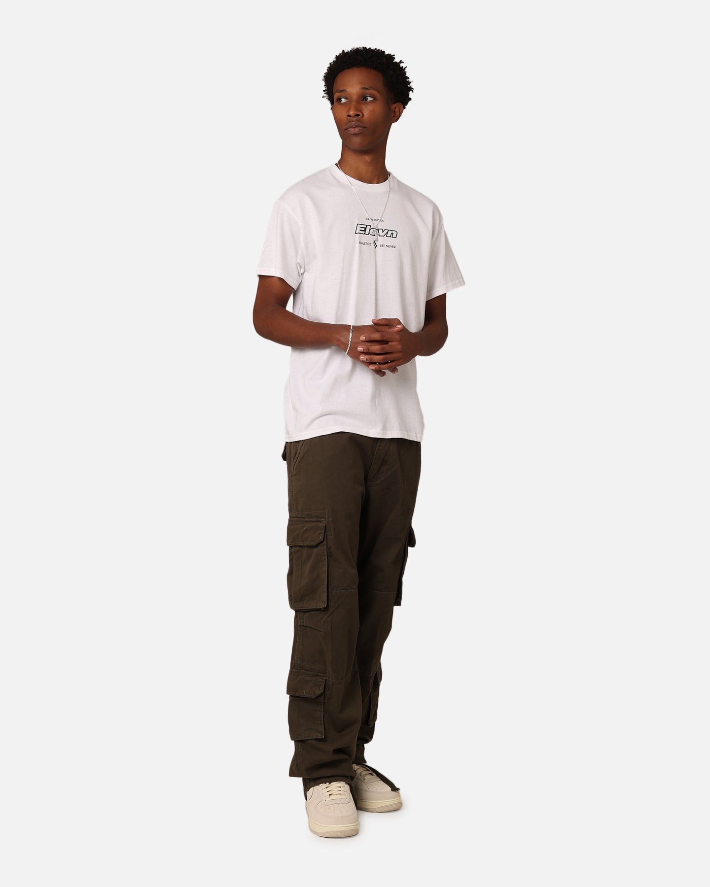 Elevn Clothig Co Never T-Shirt White