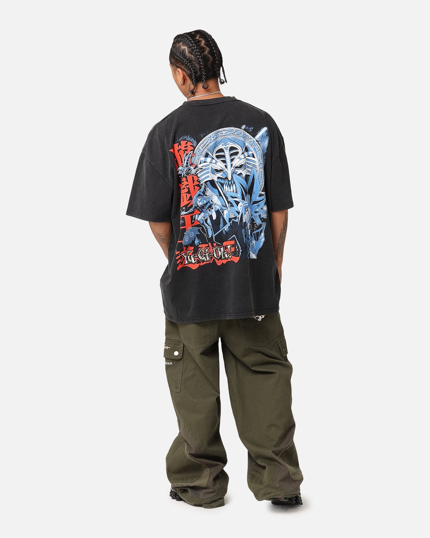 Goat Crew X Yu-Gi-Oh! Yami Yugi Heavy T-Shirt Vintage Black