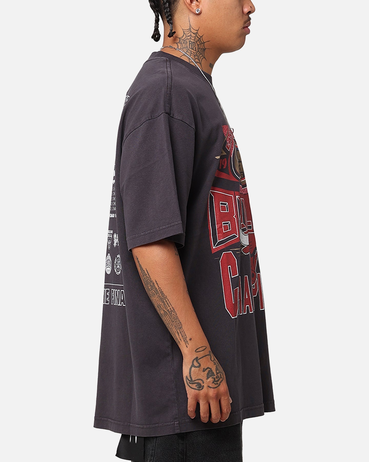 Mitchell & Ness Chicago Bulls Chisel Championship T-Shirt Black