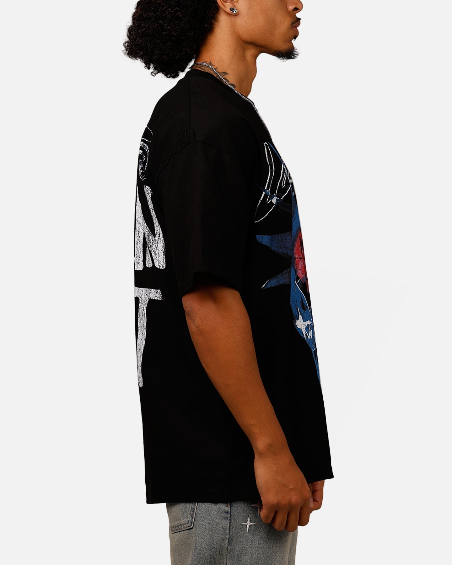 Loiter Brain Rot Vintage T-Shirt Black Style002