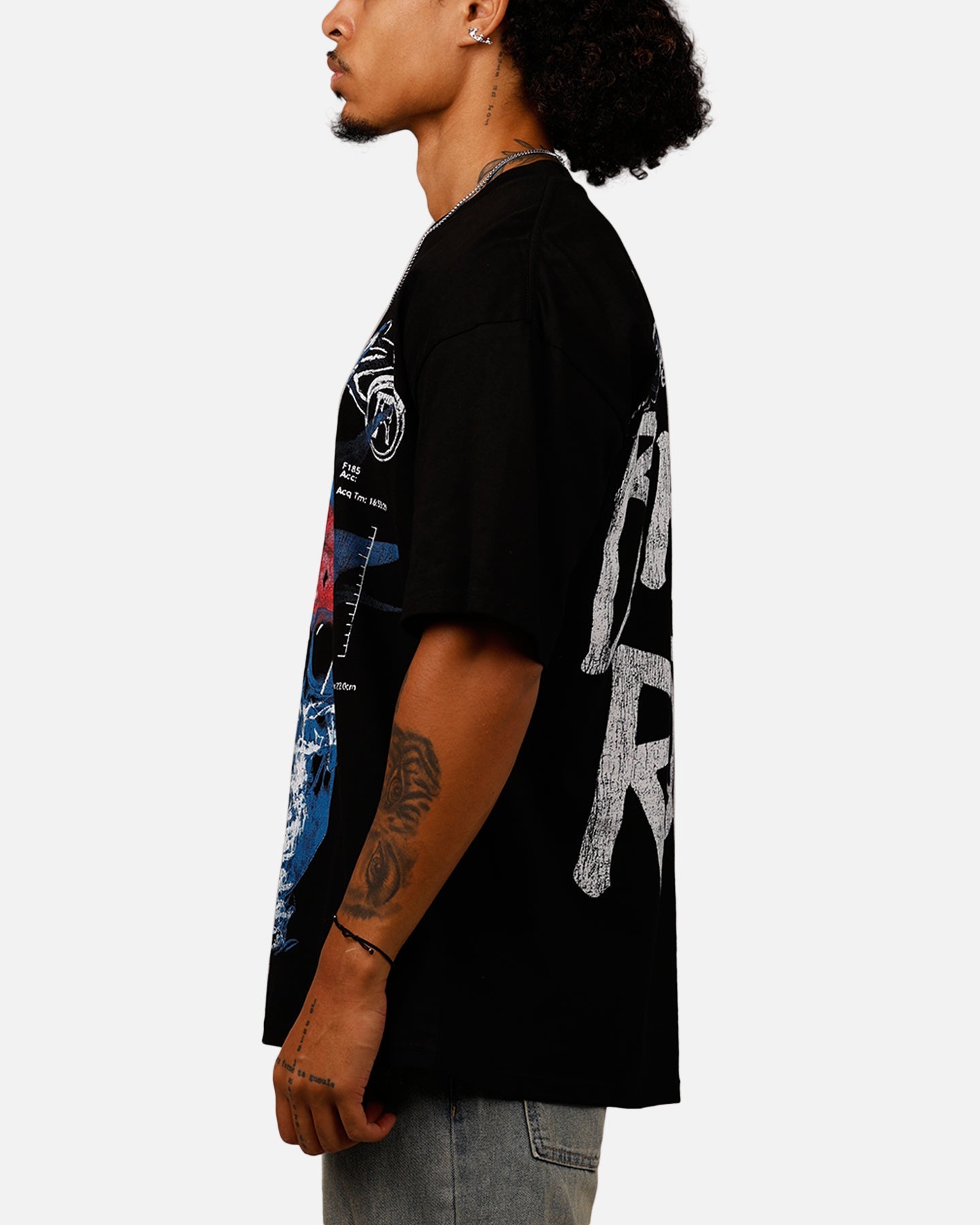 Loiter Brain Rot Vintage T-Shirt Black Style002