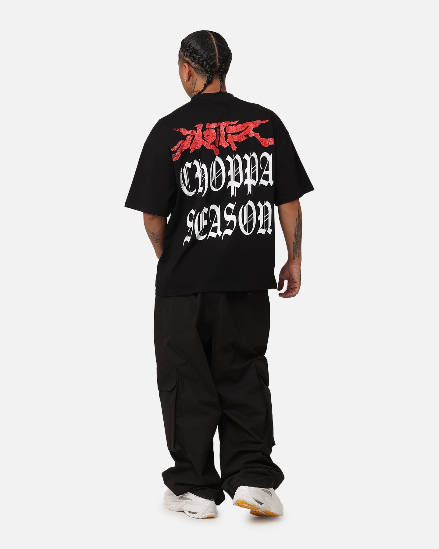 Loiter Choppa Season Vintage T-Shirt Black