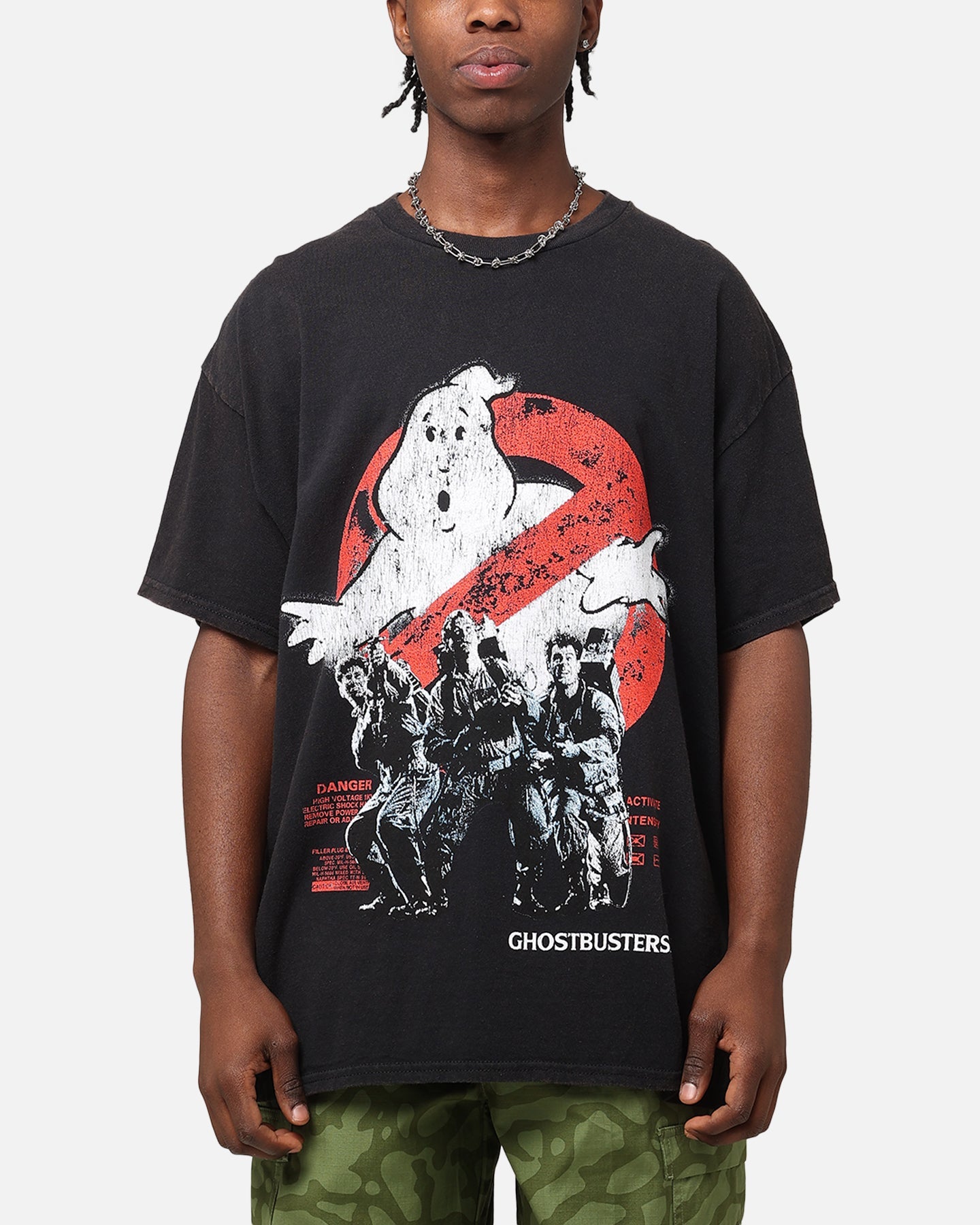 Goat Crew X Ghostbusters Vintage T-Shirt Black Wash