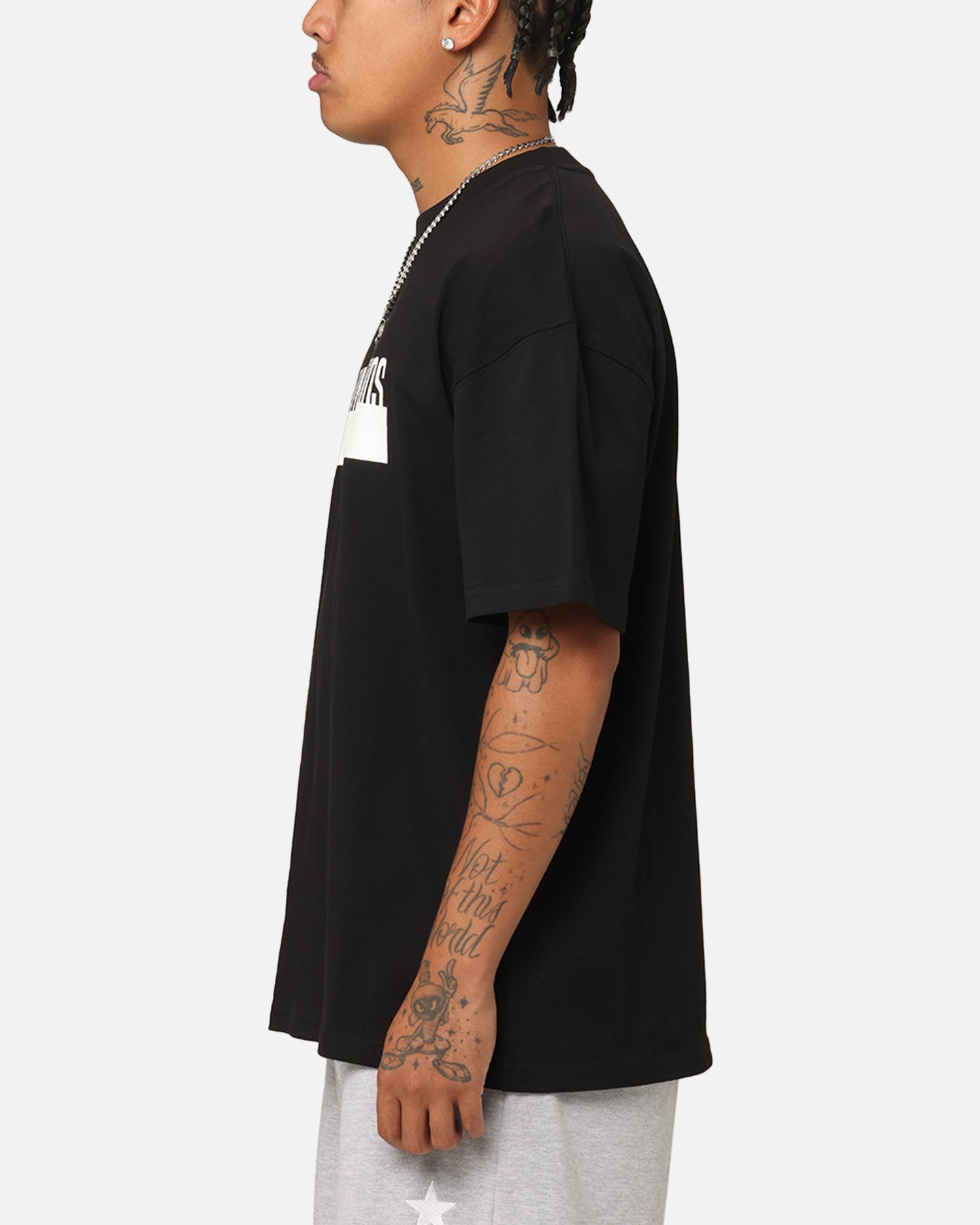 Elevn Clothing Co Blocked Out T-Shirt Black