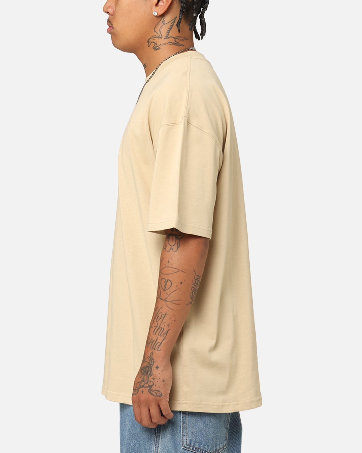 Elevn Clothing Co Elevn To The World T-Shirt Tan